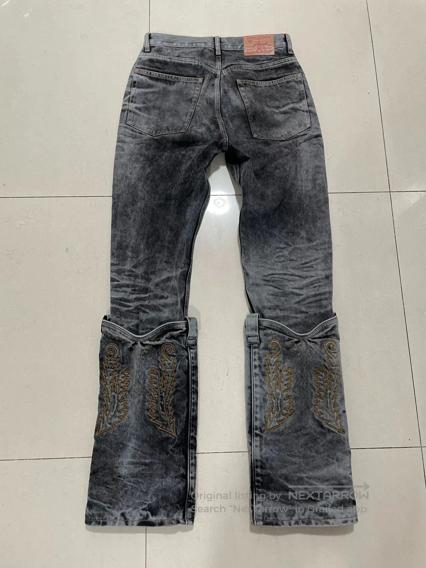 Y/Project y/project cowboy jeans with removable leg pieces. Size US 30 / EU 46 - 2 Thumbnail