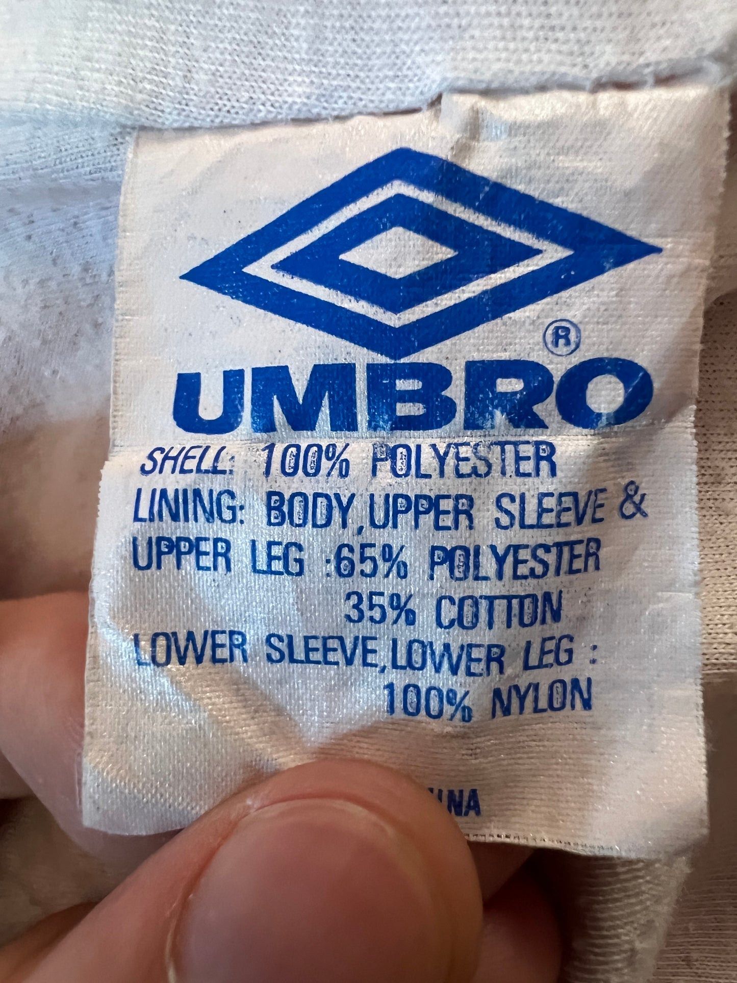 Umbro × Vintage 90s Umbro Vintage Men's Windbreaker Jacket - XL Size US XL / EU 56 / 4 - 5 Thumbnail