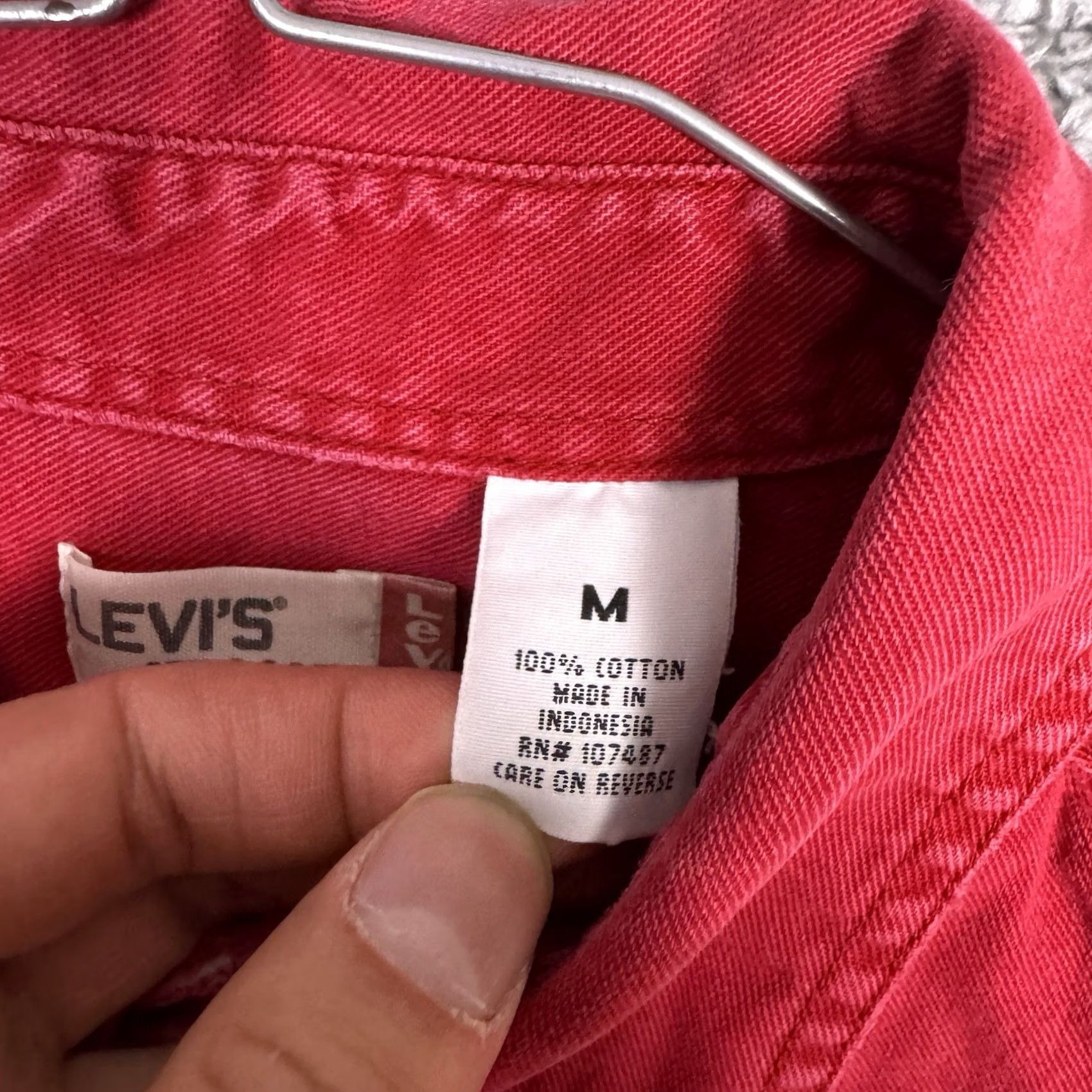 Levi's VINTAGE Levi's Shirt Jacket Mens M Chore Shacket Metal Buttons Canvas Y2K Jacket Mens Size US M / EU 48-50 / 2 - 6 Thumbnail