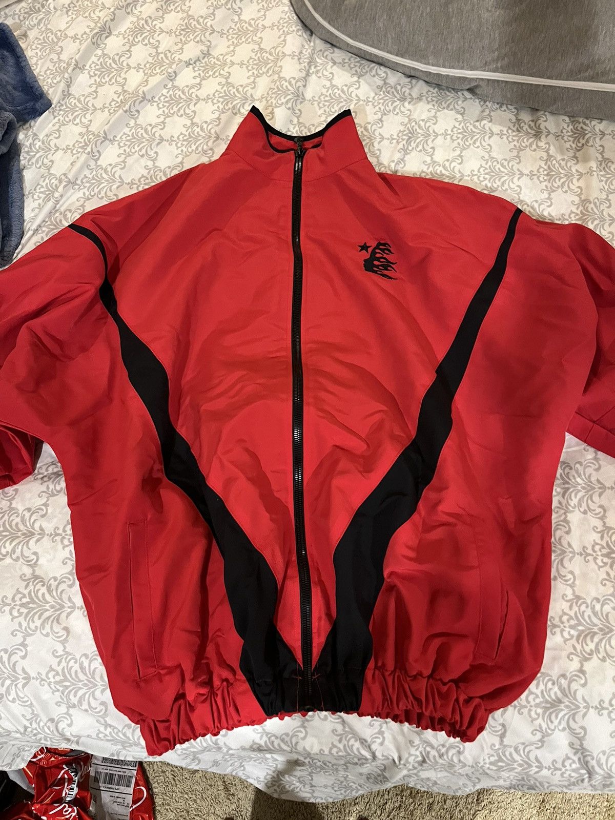 HELLSTAR Hellstar Thriller Red Jumpsuit Size US 36 / EU 52 - 1 Thumbnail