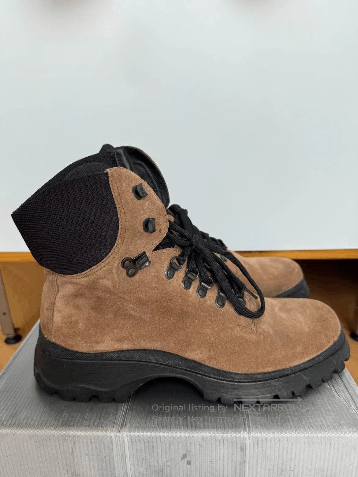 Prada Sz 41 Prada Sports Suede Hiking Boots. Size US 8 / EU 41 - 3 Thumbnail