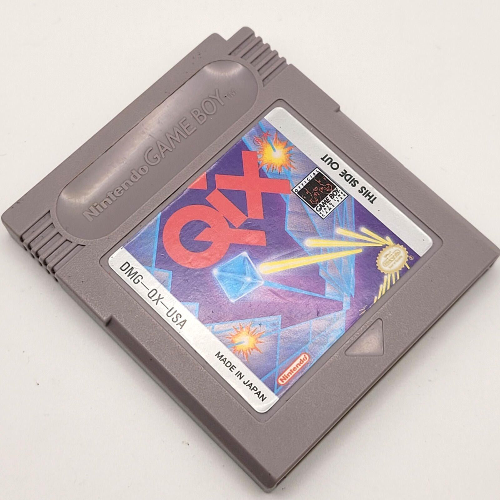 Nintendo Qix (Nintendo Game Boy, 1990) - Cart Genuine & Authentic Size ONE SIZE - 2 Thumbnail