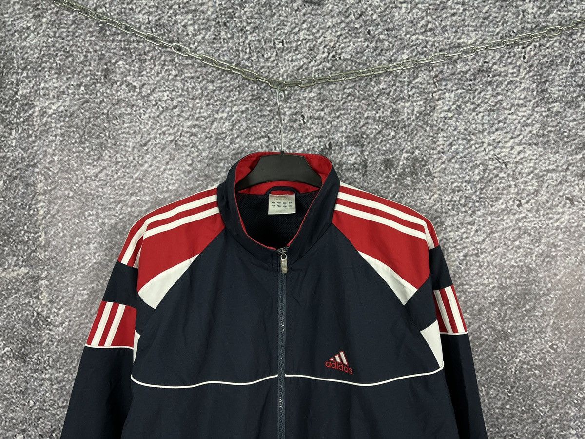 Adidas Adidas Vintage Full Zip Track Jacket Retro Style Streetwear Size US L / EU 52-54 / 3 - 2 Thumbnail