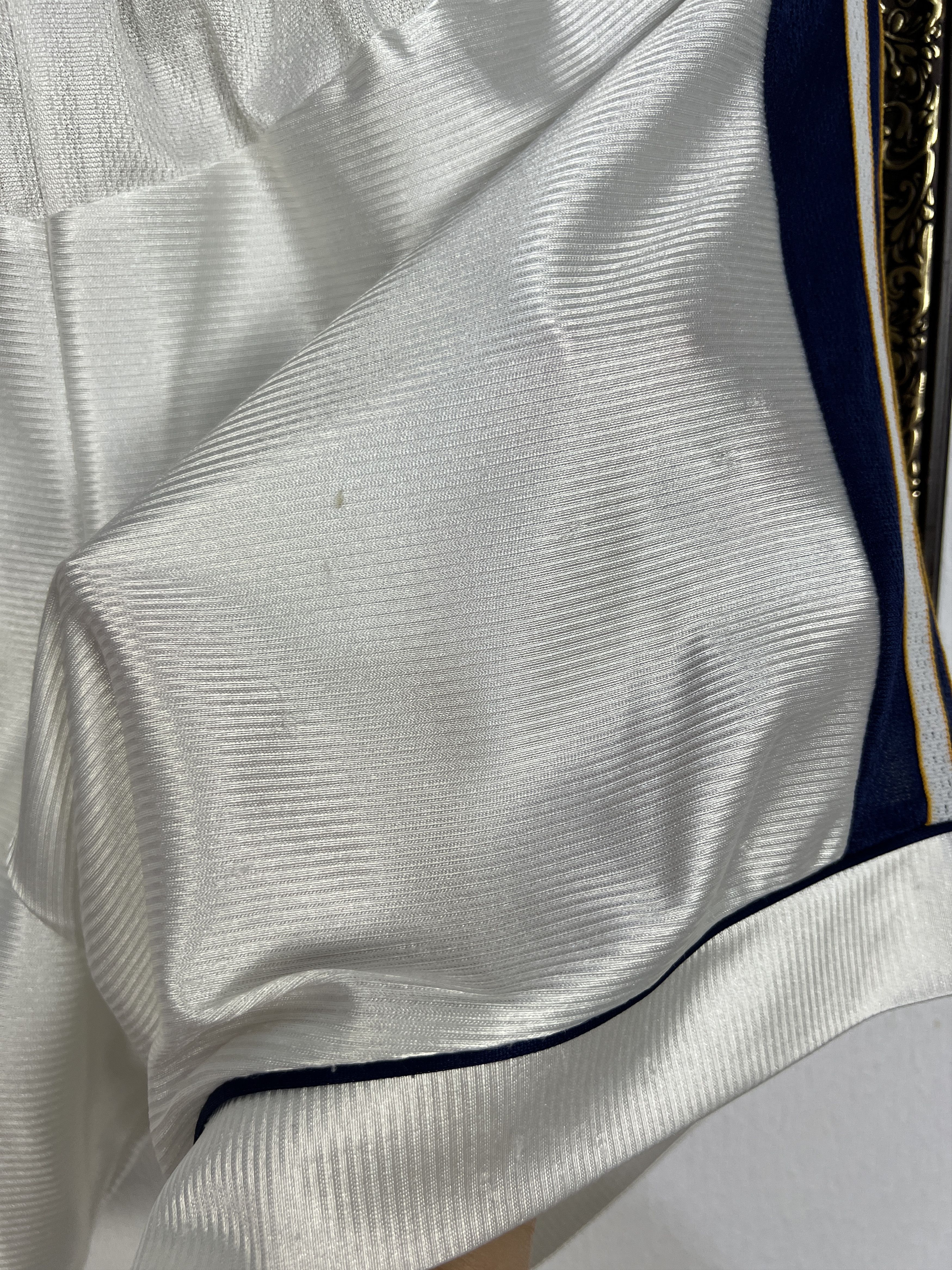 Adidas Vintage 90's Adidas Real Madrid Football White Shorts M Size US 32 / EU 48 - 12 Thumbnail