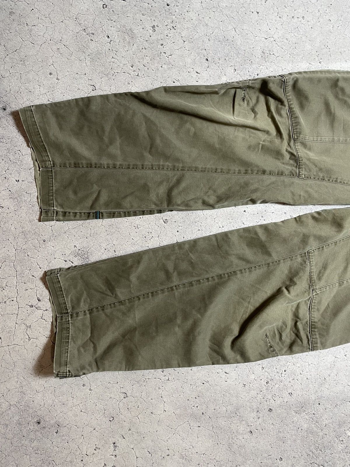 Nike Vintage Avant Garde Cargo Pants Nike Swoosh Y2K Drill Size US 30 / EU 46 - 3 Thumbnail