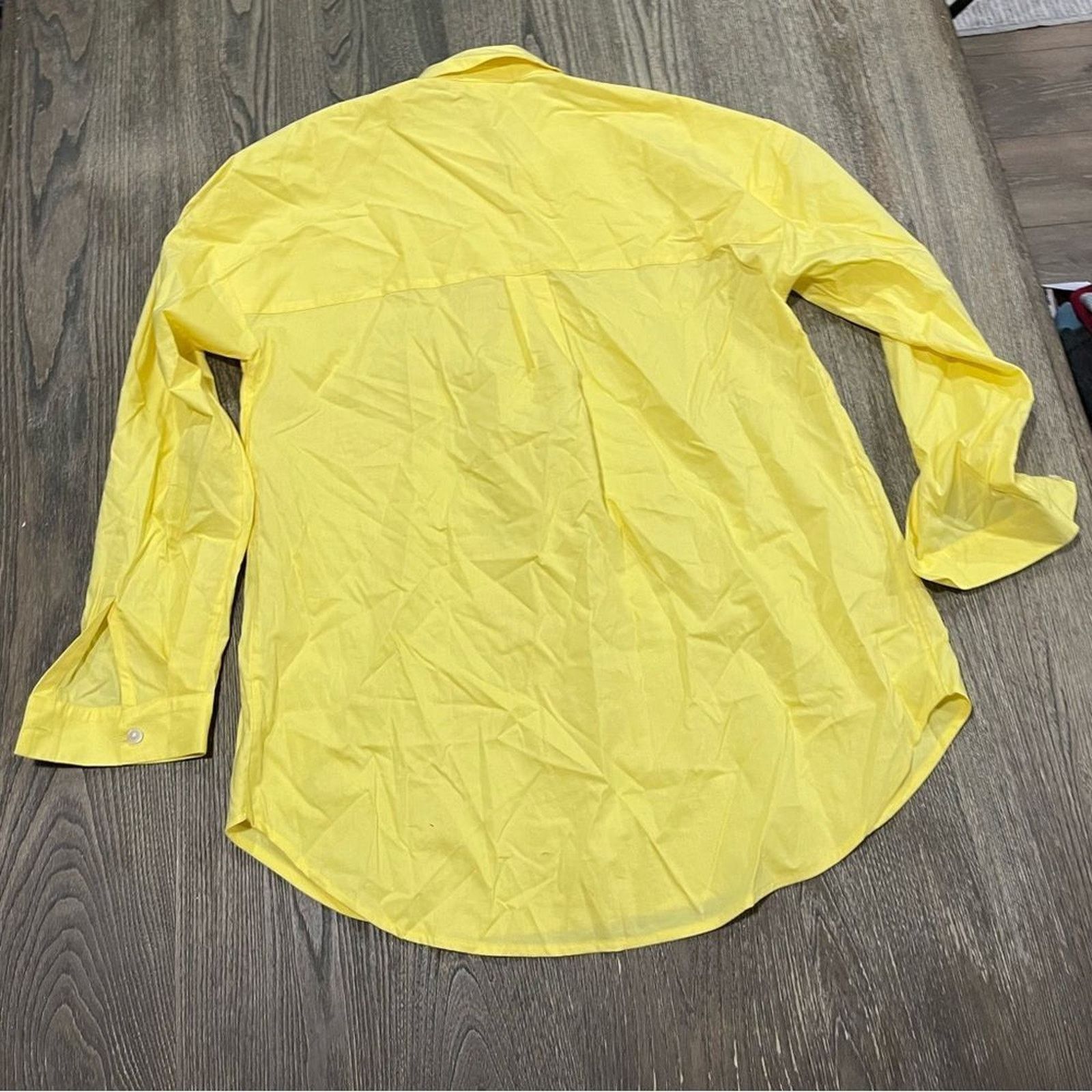 J. Jill NWOT J. Jill Split Neck Top Pullover Yellow Size XS Size XS / US 0-2 / IT 36-38 - 3 Thumbnail