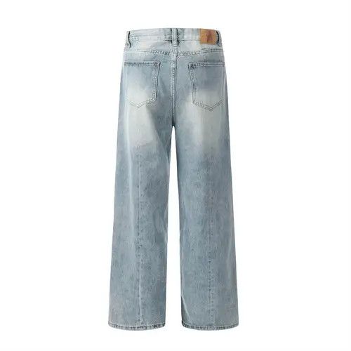 Japanese Brand × Jean Light-colored loose casual gradient distressed washed jeans Size US 32 / EU 48 - 3 Thumbnail