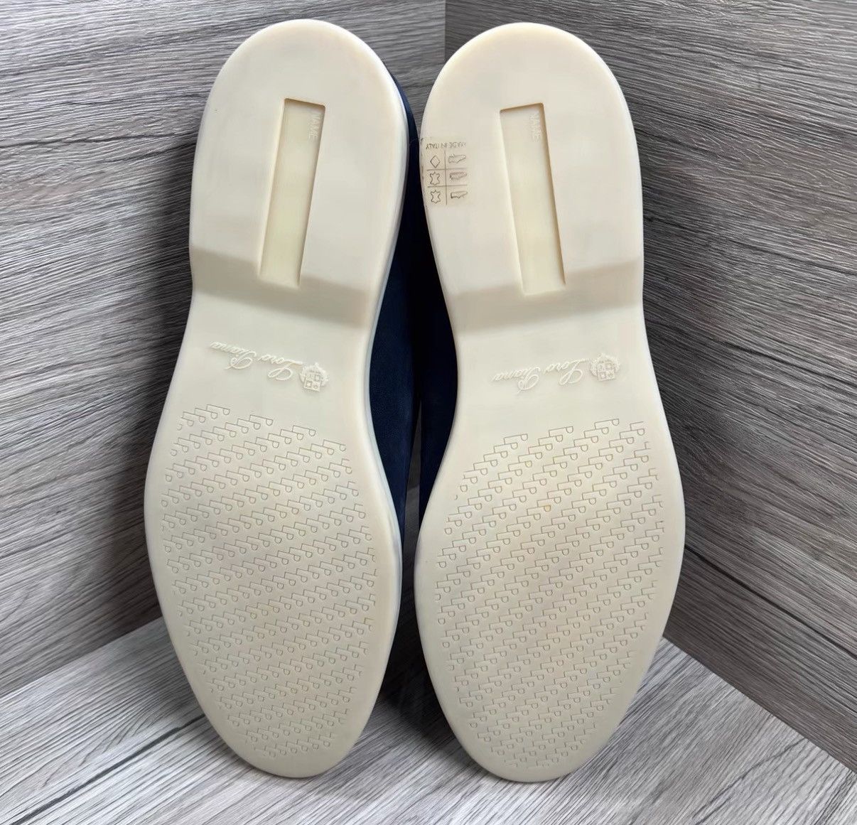 Loro Piana Loro Piana Open Walk Blue Mid-top Loafers J41 Size US 12 / EU 45 - 5 Thumbnail