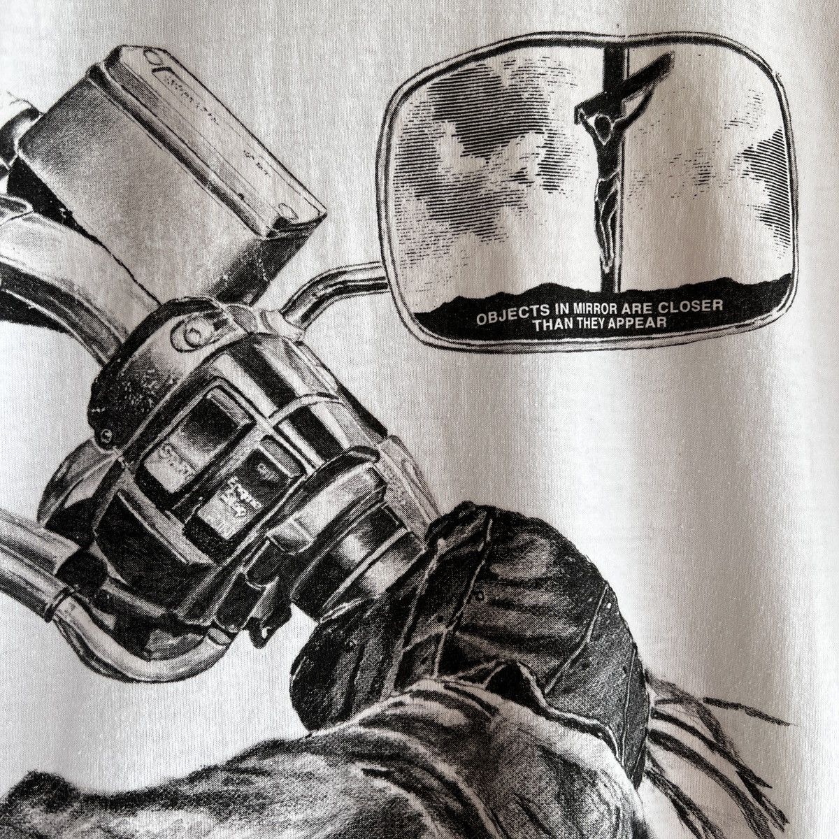 Fruit Of The Loom VTG ‘90s Statement “Father Forgive Them” Jesus Art Tee Shirt Size US L / EU 52-54 / 3 - 13 Thumbnail