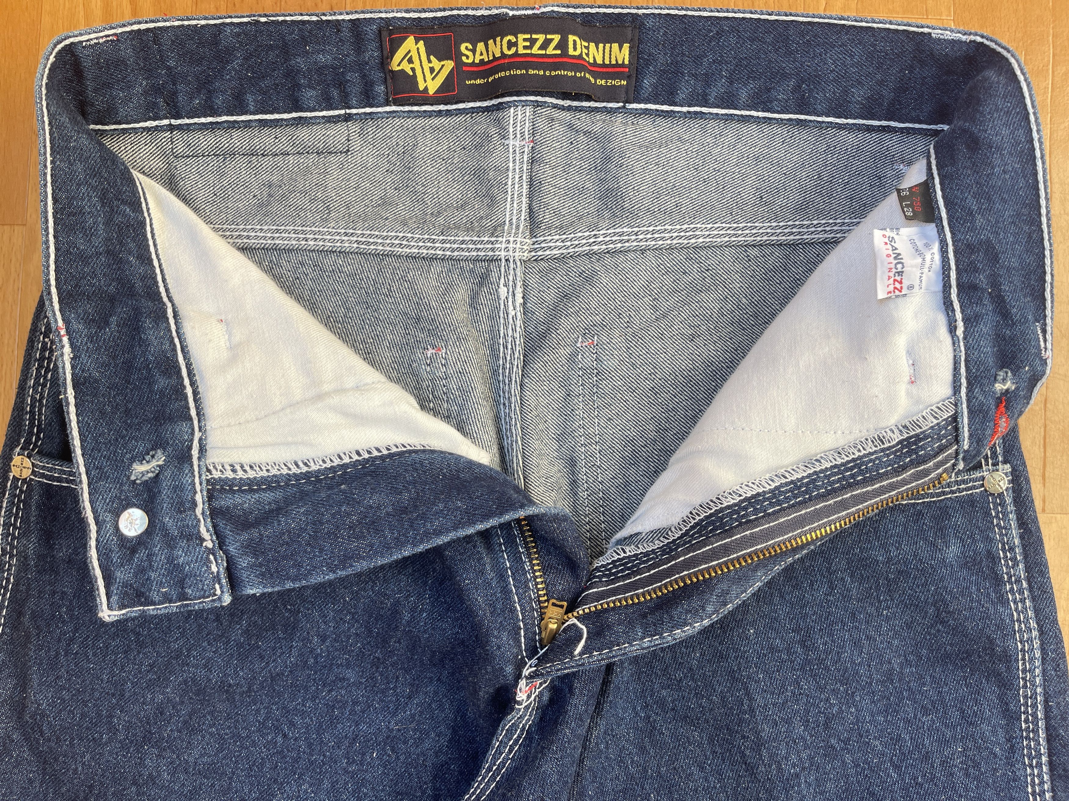 Other Sancezz jeans, vintage baggy jeans 90s hip hop skater Y2K 26 Size US 26 / EU 42 - 12 Thumbnail