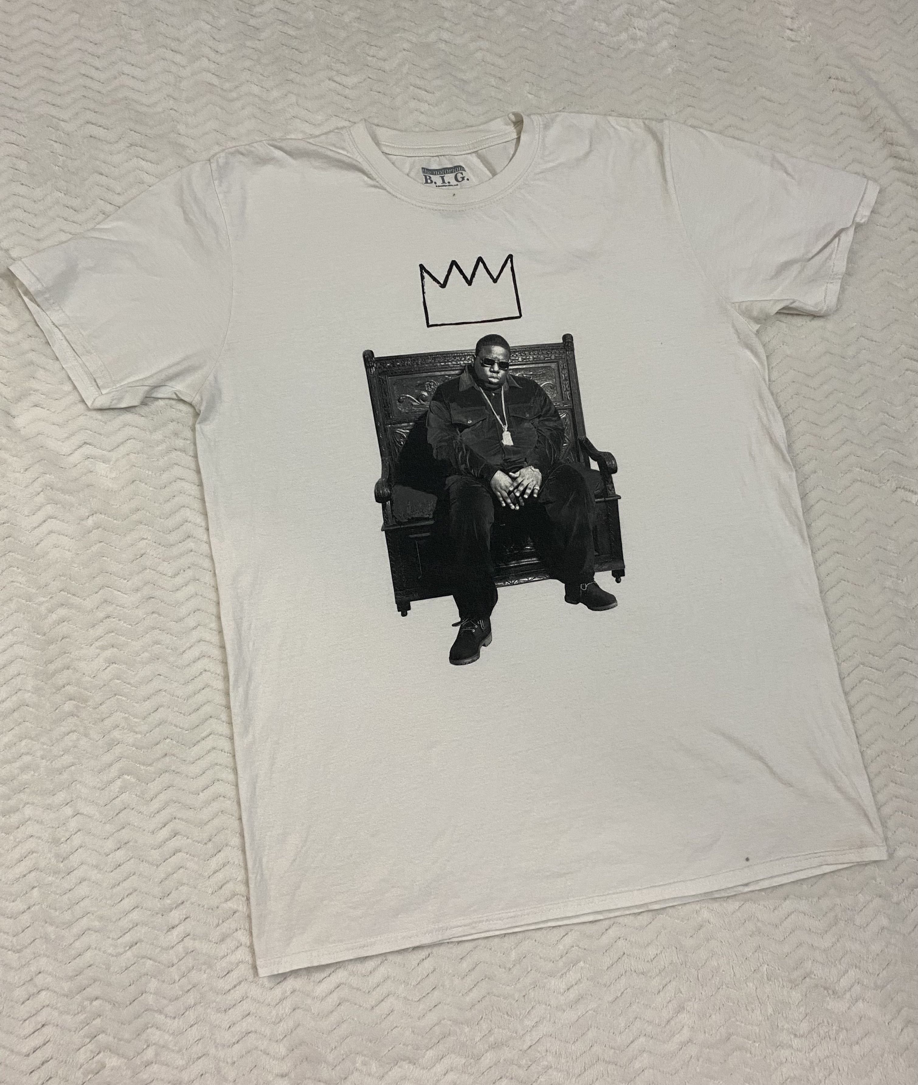 Rap Tees × Vintage THE NOTORIOUS B.I.G. T-SHIRT Size US XL / EU 56 / 4 - 1 Thumbnail