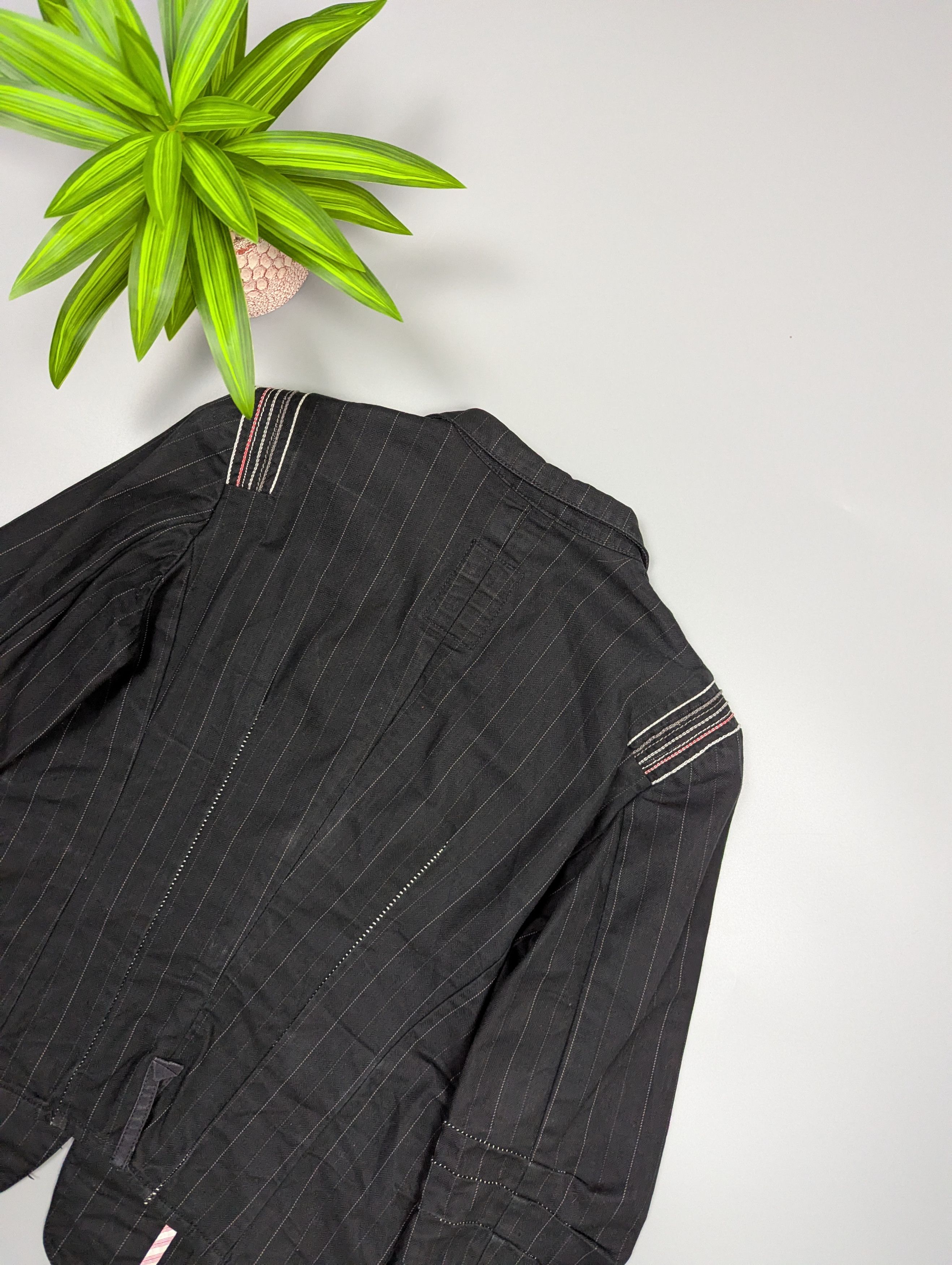 Marithe + Francois Girbaud Rare Marithé François Girbaud Architectural Tailoring Jacket Size XS / US 0-2 / IT 36-38 - 16 Thumbnail