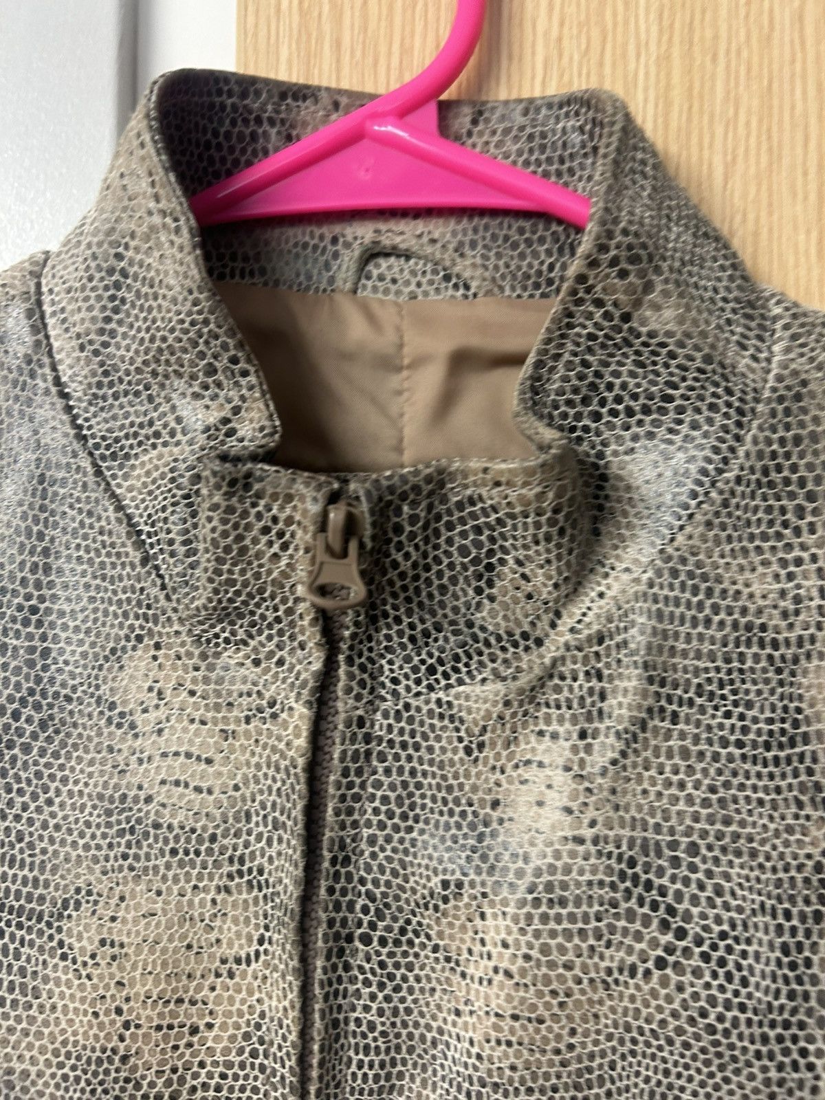 Japanese Brand × Vintage Snakeskin leather jacket Size US S / EU 44-46 / 1 - 8 Thumbnail
