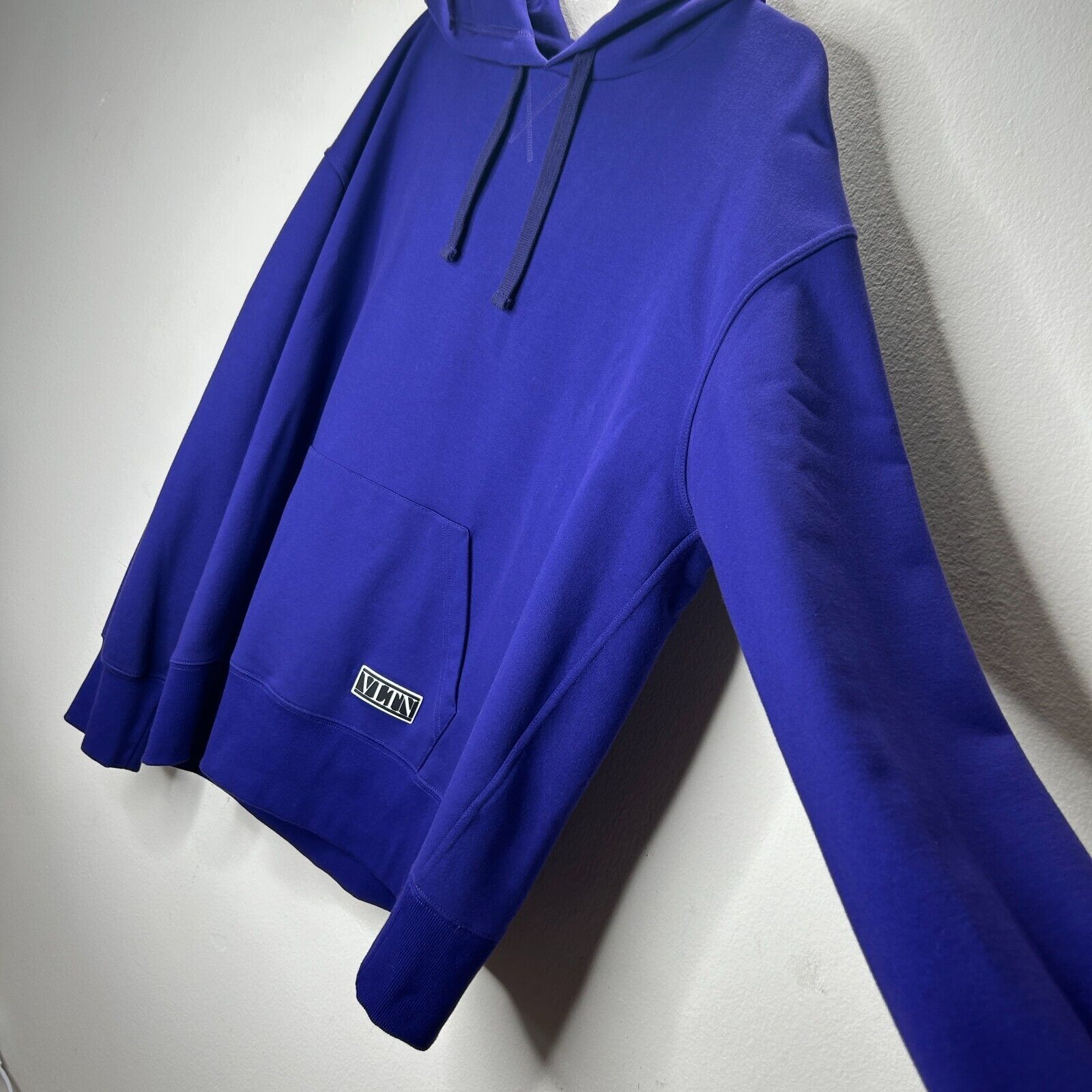 Valentino Valentino Purple Oversize Long Sleeve Hoodie Pocket VLTN Size US XL / EU 56 / 4 - 4 Thumbnail