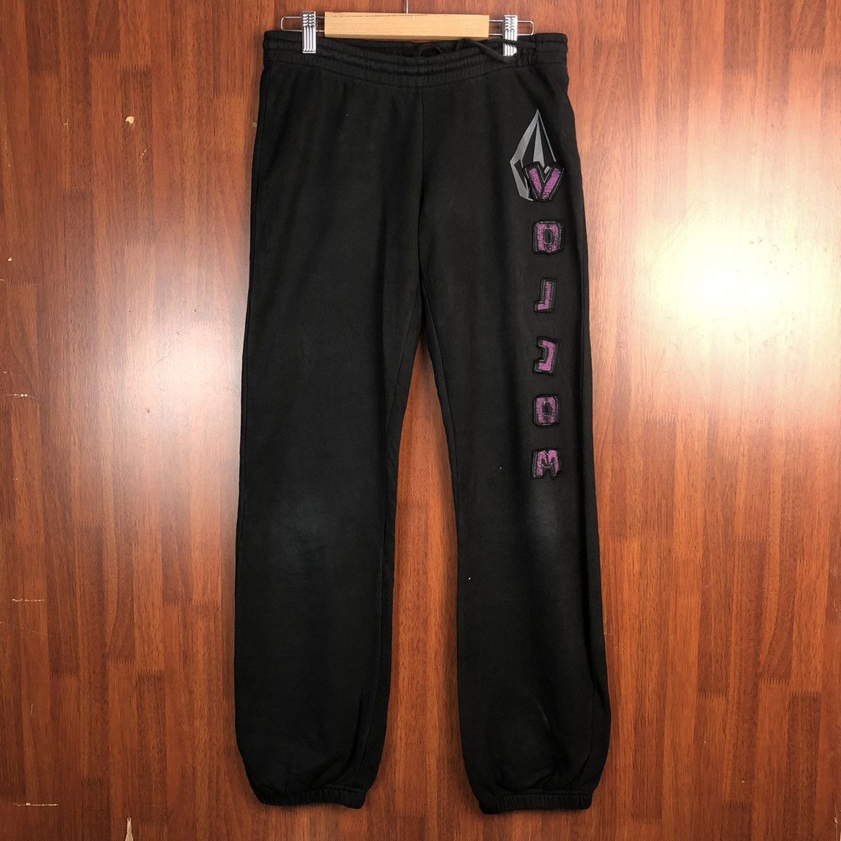 Vintage × Volcom Volcom vintage Black Joggers Pants #7565 Size 28" / US 6 / IT 42 - 1 Thumbnail