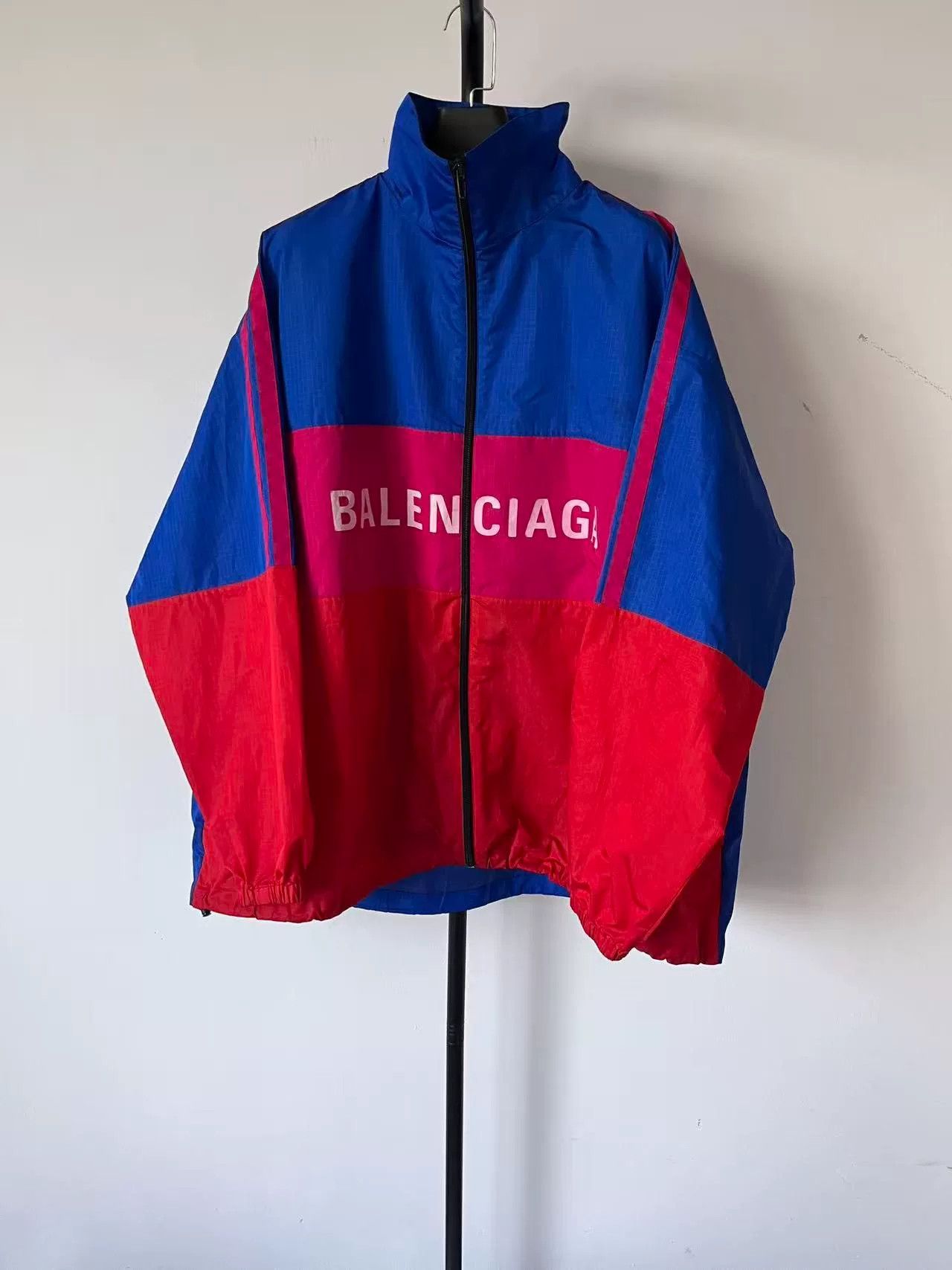 Balenciaga balenciaga blue long sleeve jacket Size S / US 4 / IT 40 - 1 Thumbnail