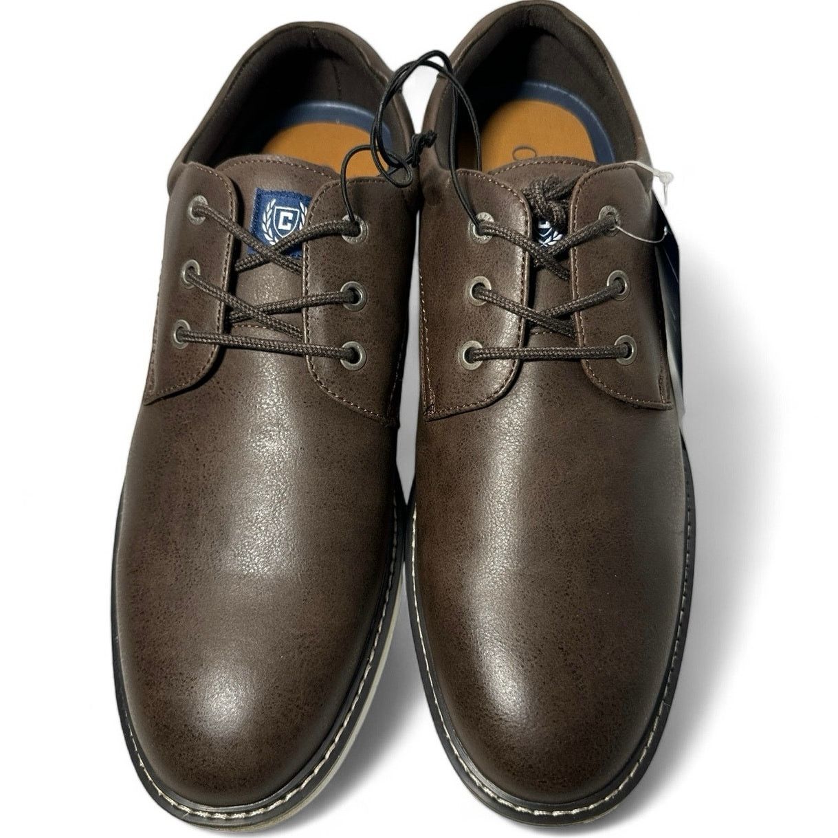 Chaps Chaps Riccardo Flexx Casual Dress Shoes Brown New Men’s 10.5 Size US 10.5 / EU 43-44 - 3 Thumbnail