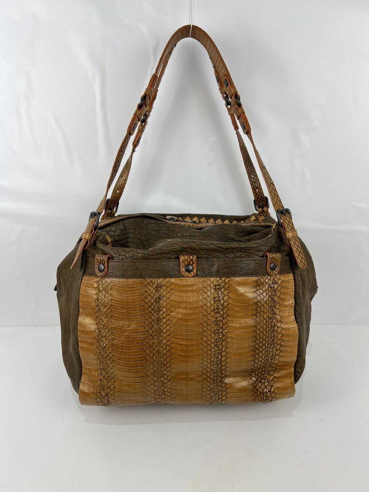 Bottega Veneta Bottega Veneta Fall 2011 Runway Python & Intrecciato Size ONE SIZE - 11 Thumbnail