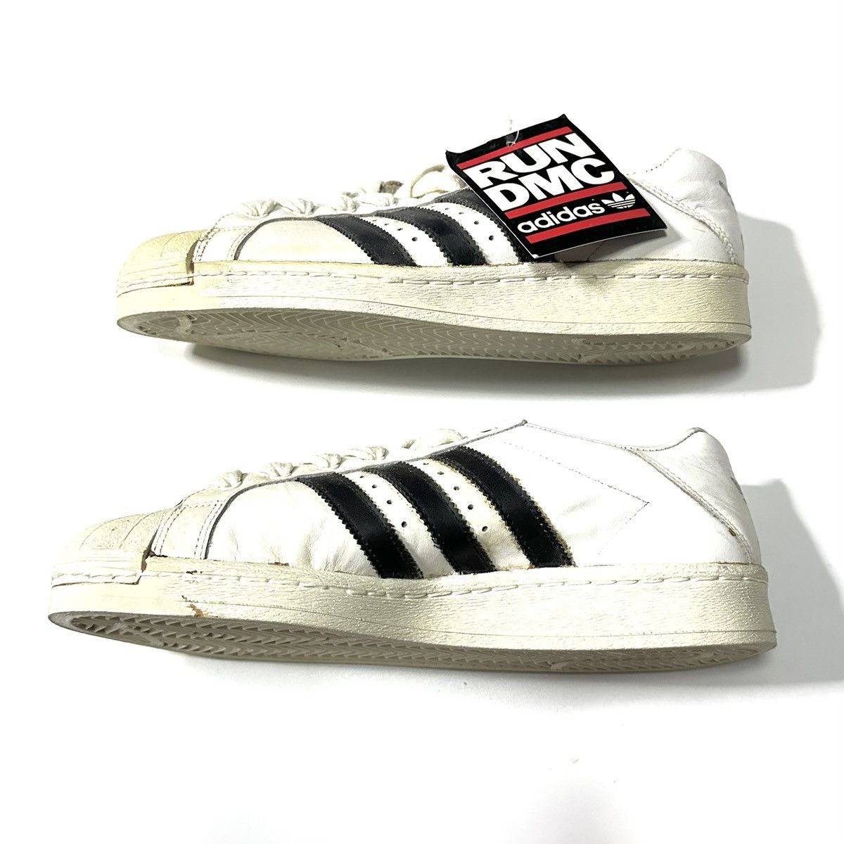 Adidas × RUN DMC 80s adidas ULTRASTAR ×RUN DMC made in France deadstock shoes Size US 8 / EU 41 - 3 Thumbnail