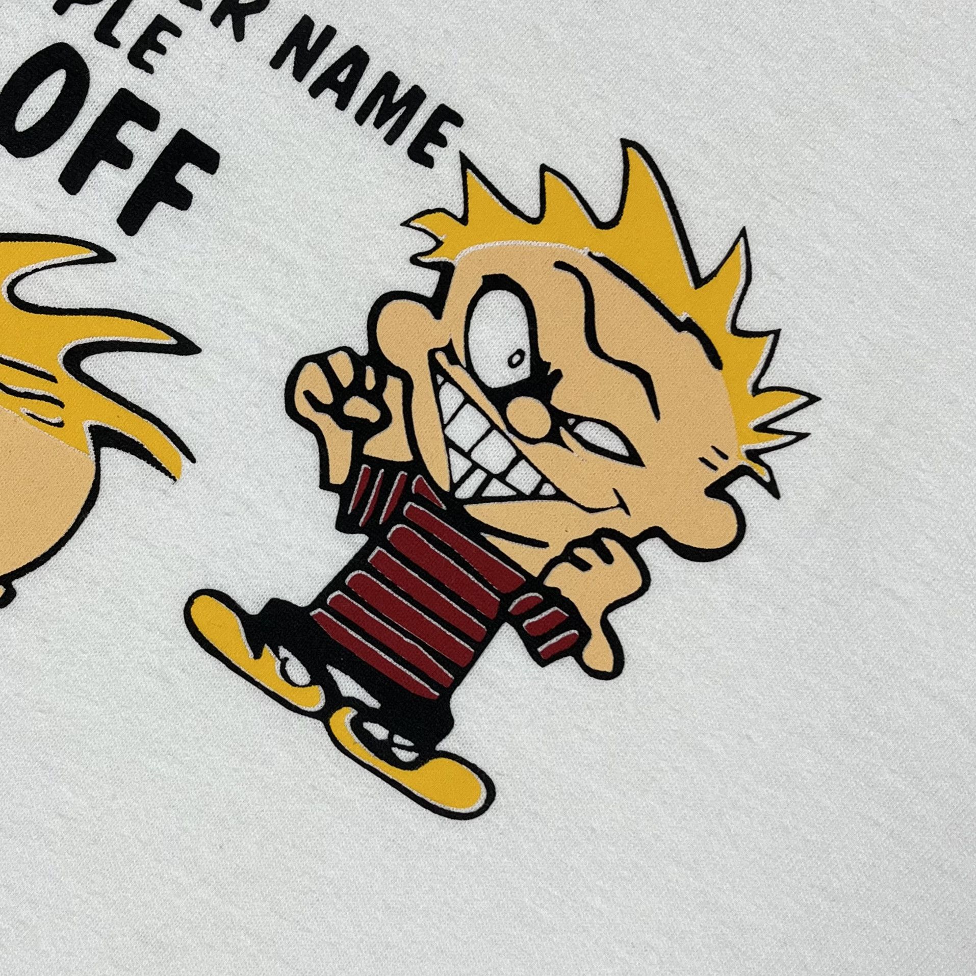 Cartoon Network Vintage Calvin And Hobbes Comics Cartoon Funny T Shirt 90’s Size US L / EU 52-54 / 3 - 11 Thumbnail