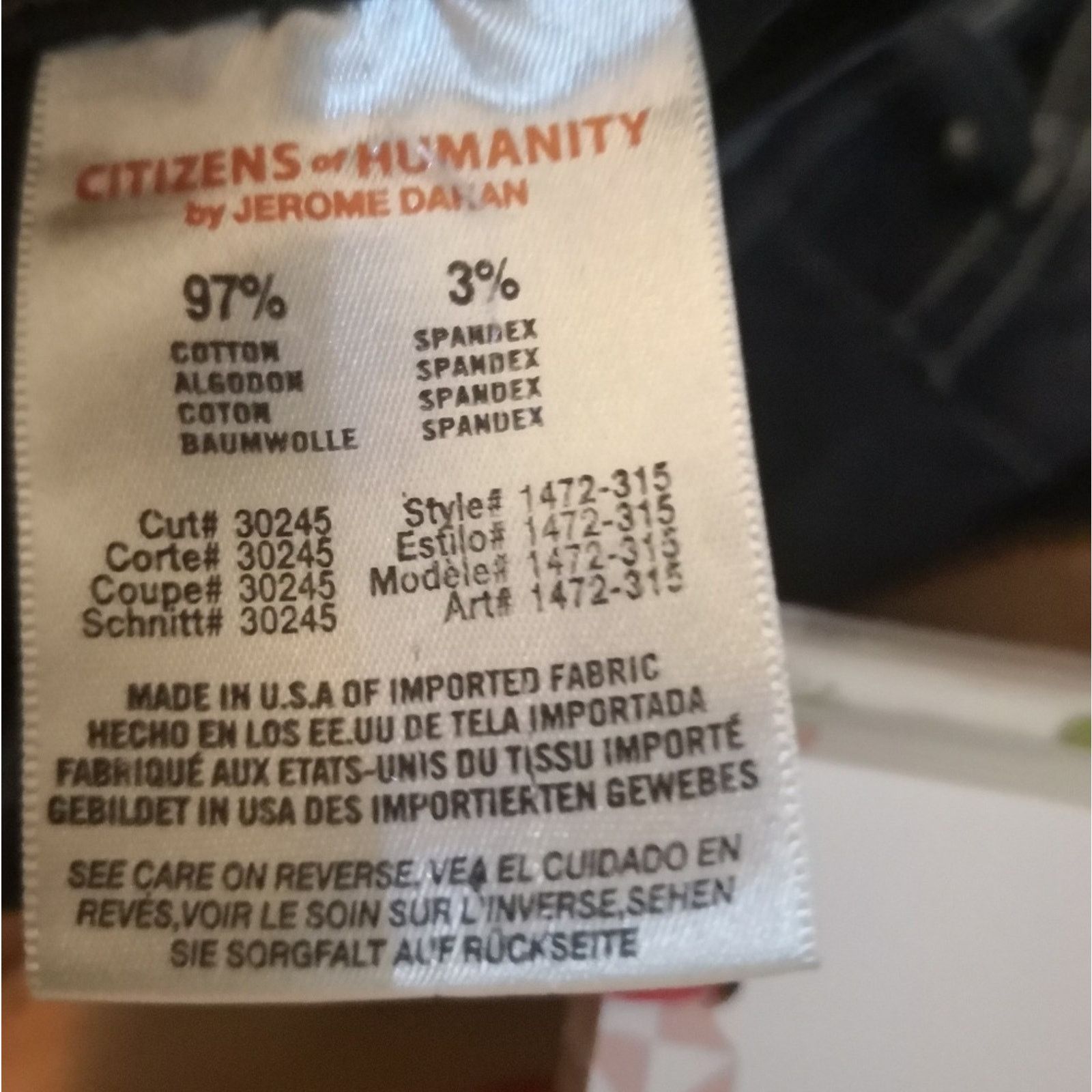 Citizens Of Humanity Citizens of Humanity Jerome Dahan Wide Leg Jeans 30 Size 30" / US 8 / IT 44 - 6 Thumbnail