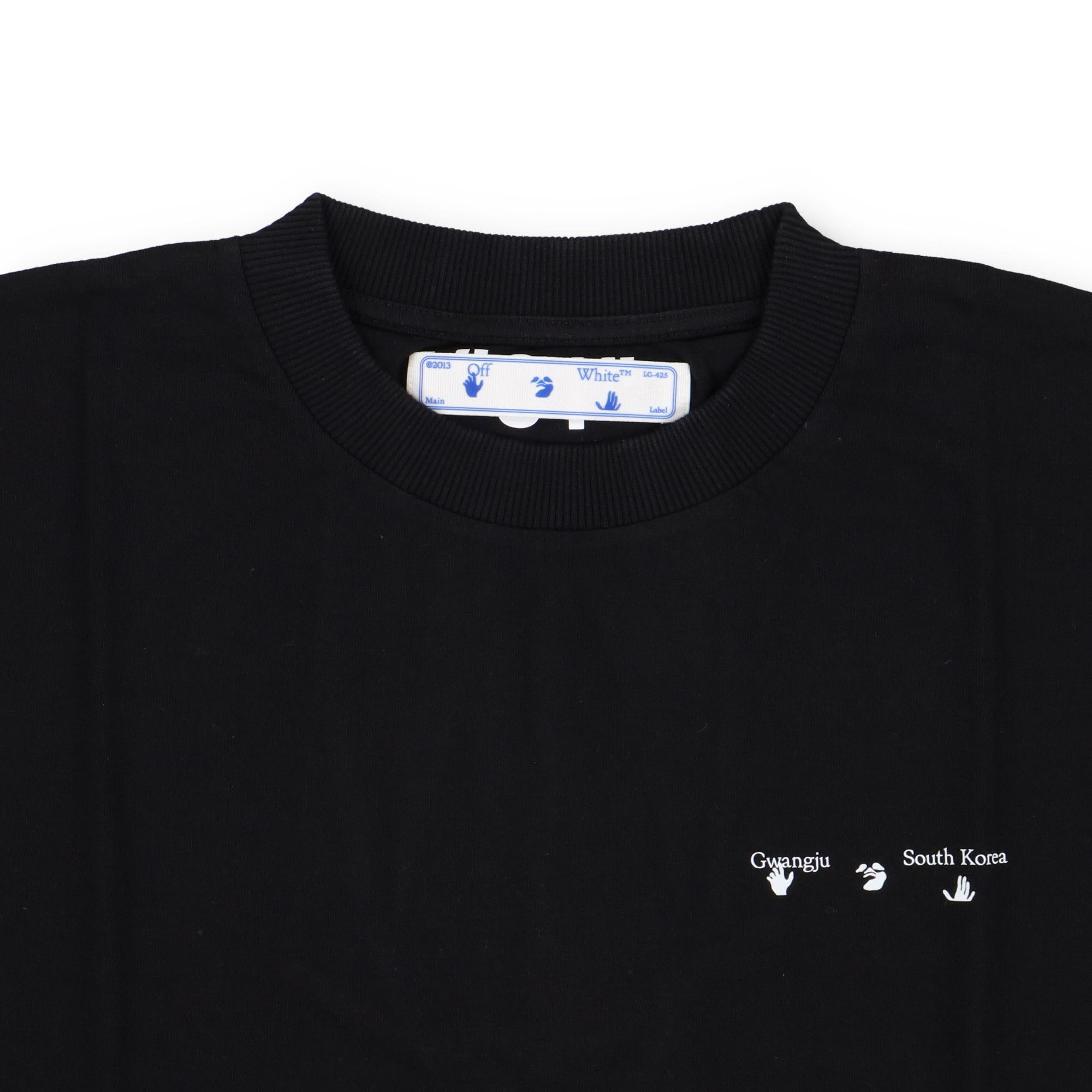 Off-White Black Gwangju Exclusive Arrows T-Shirt Size US L / EU 52-54 / 3 - 3 Thumbnail