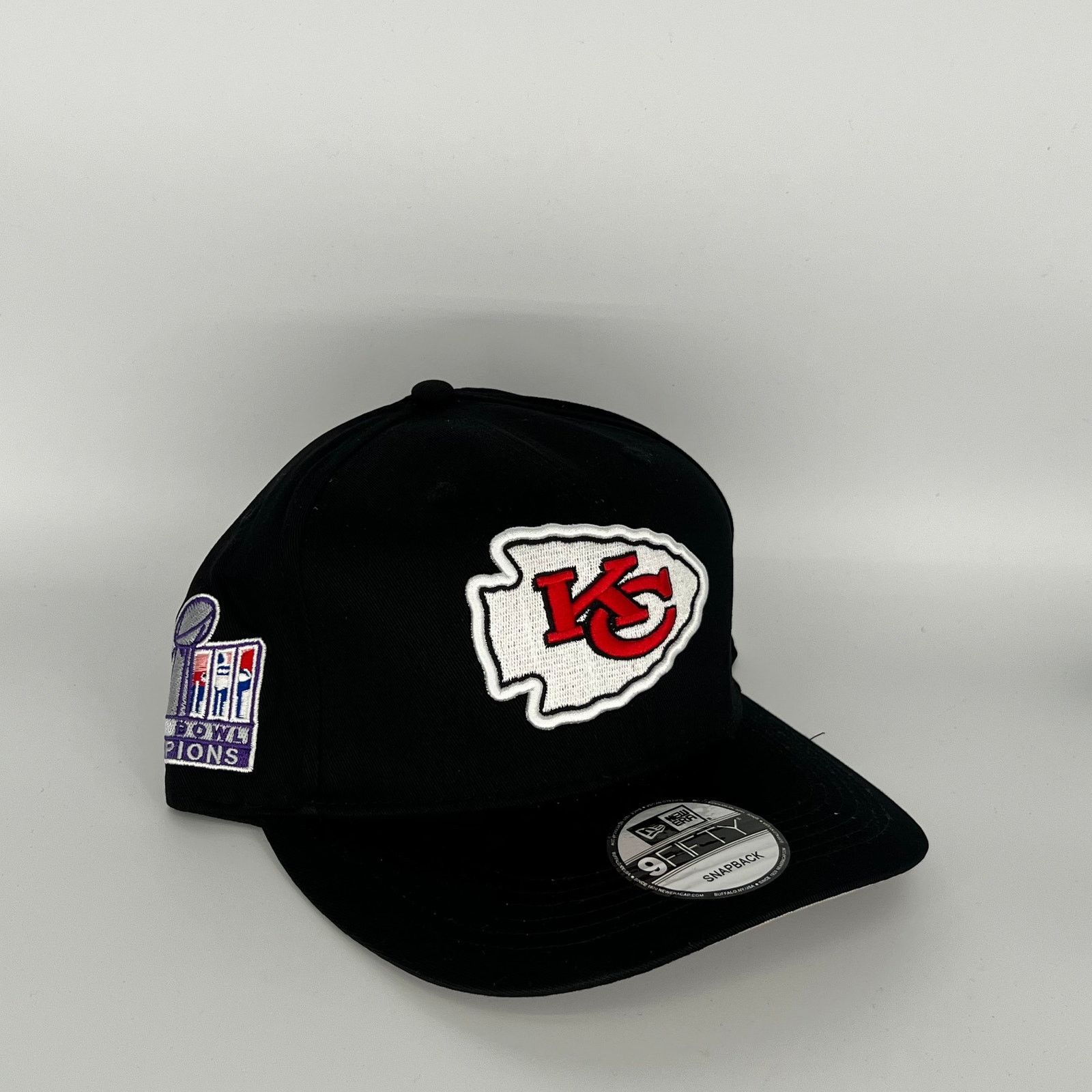 New Era Black Kansas City Chiefs Super Bowl Champions New Era NFL Size ONE SIZE - 1 Thumbnail