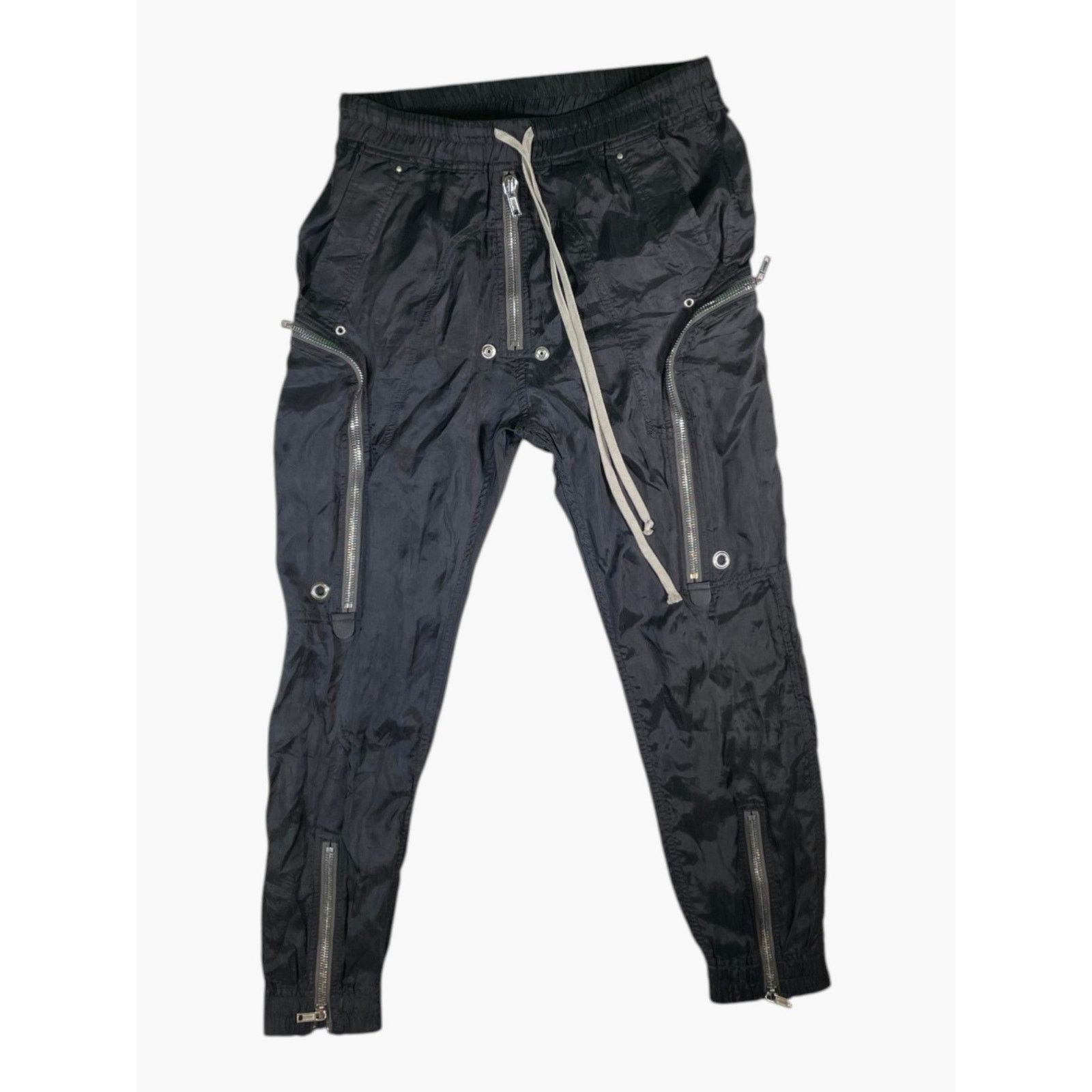 Rick Owens Rick Owens Bauhaus Nylon Black Cargos Size US 44 / EU 60 - 1 Thumbnail