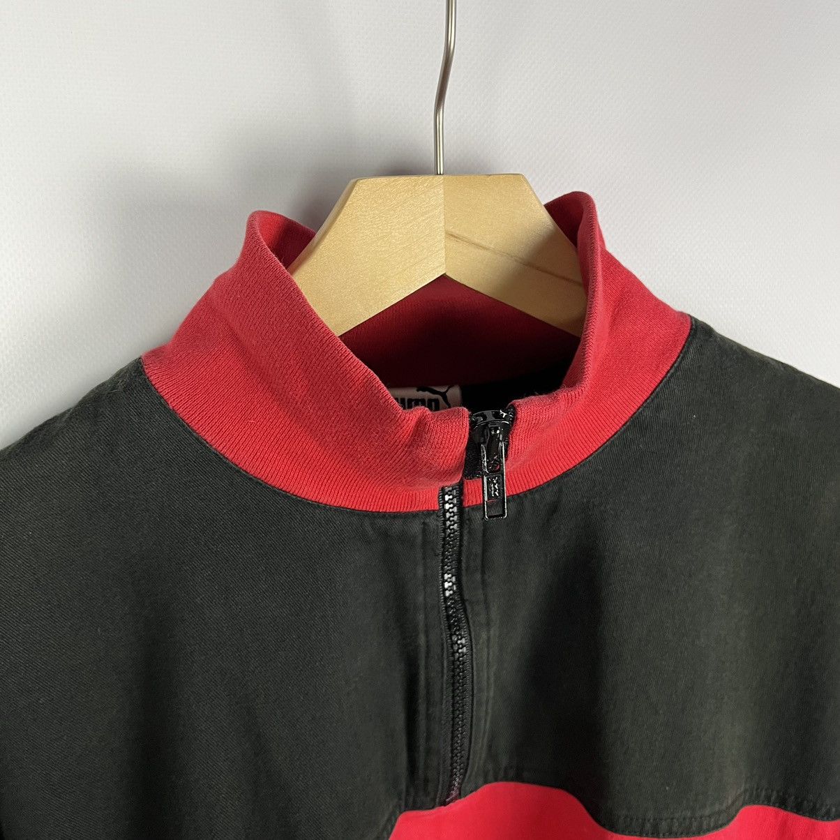 Puma Vintage 90’s Puma Athletics Sweatshirt Zip Spell Out Logo Size US L / EU 52-54 / 3 - 11 Thumbnail