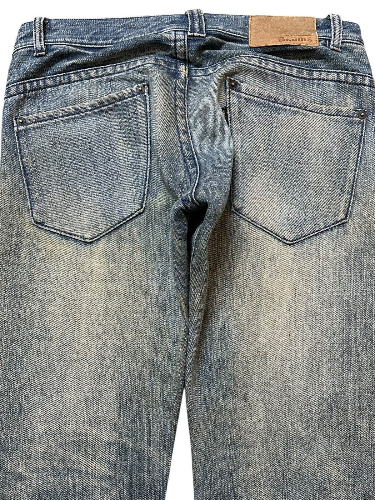 Beams Japan Vintage Japanese Beams Mud Wash Faded Style Jeans Size US 32 / EU 48 - 5 Thumbnail