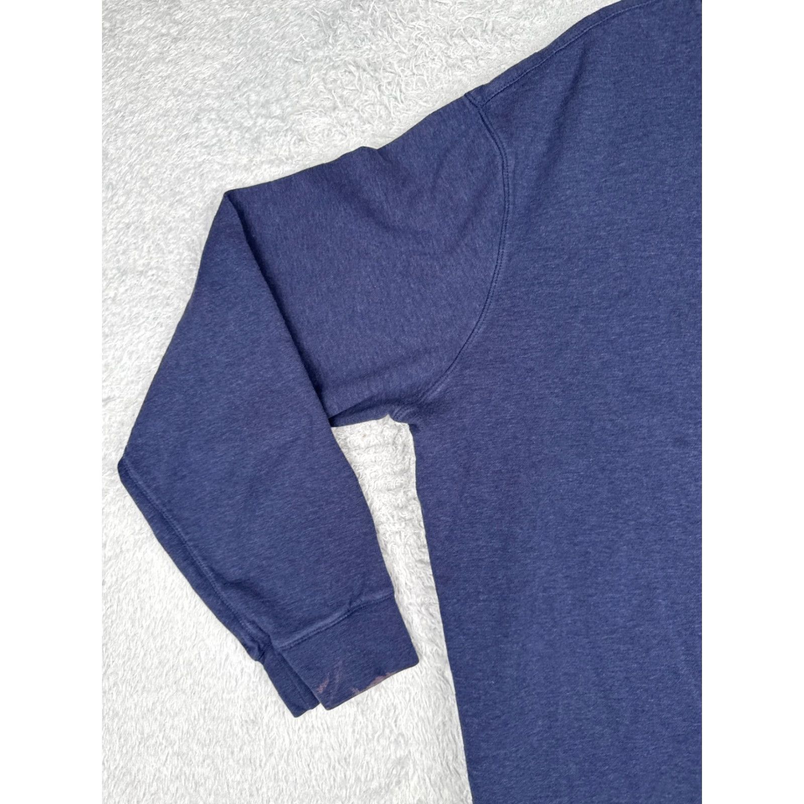 Polo Ralph Lauren Polo Ralph Lauren Sweater Adult XL Blue 1/4 Zip Mock Neck Cotton Blend Embroidered Logo Pullover Mens Size US XL / EU 56 / 4 - 3 Thumbnail