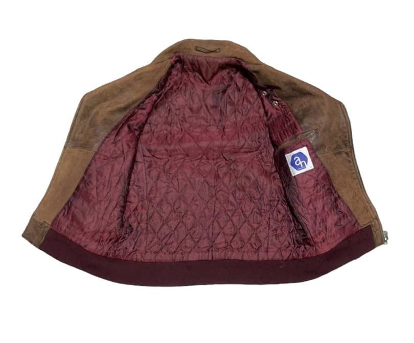 If Six Was Nine Vintage Double Collar Leather Jacket By Abahouse Size US M / EU 48-50 / 2 - 4 Thumbnail