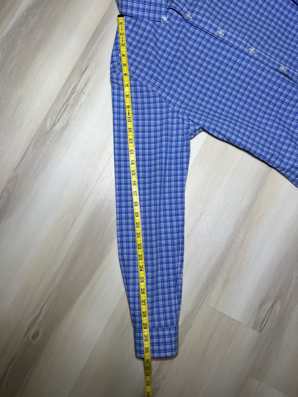 Denim & Supply Ralph Lauren × Polo Ralph Lauren × Ralph Lauren Polo Ralph Lauren Slim Fit Plaid STRETCH Cotton Shirt Sz M Size US M / EU 48-50 / 2 - 6 Thumbnail