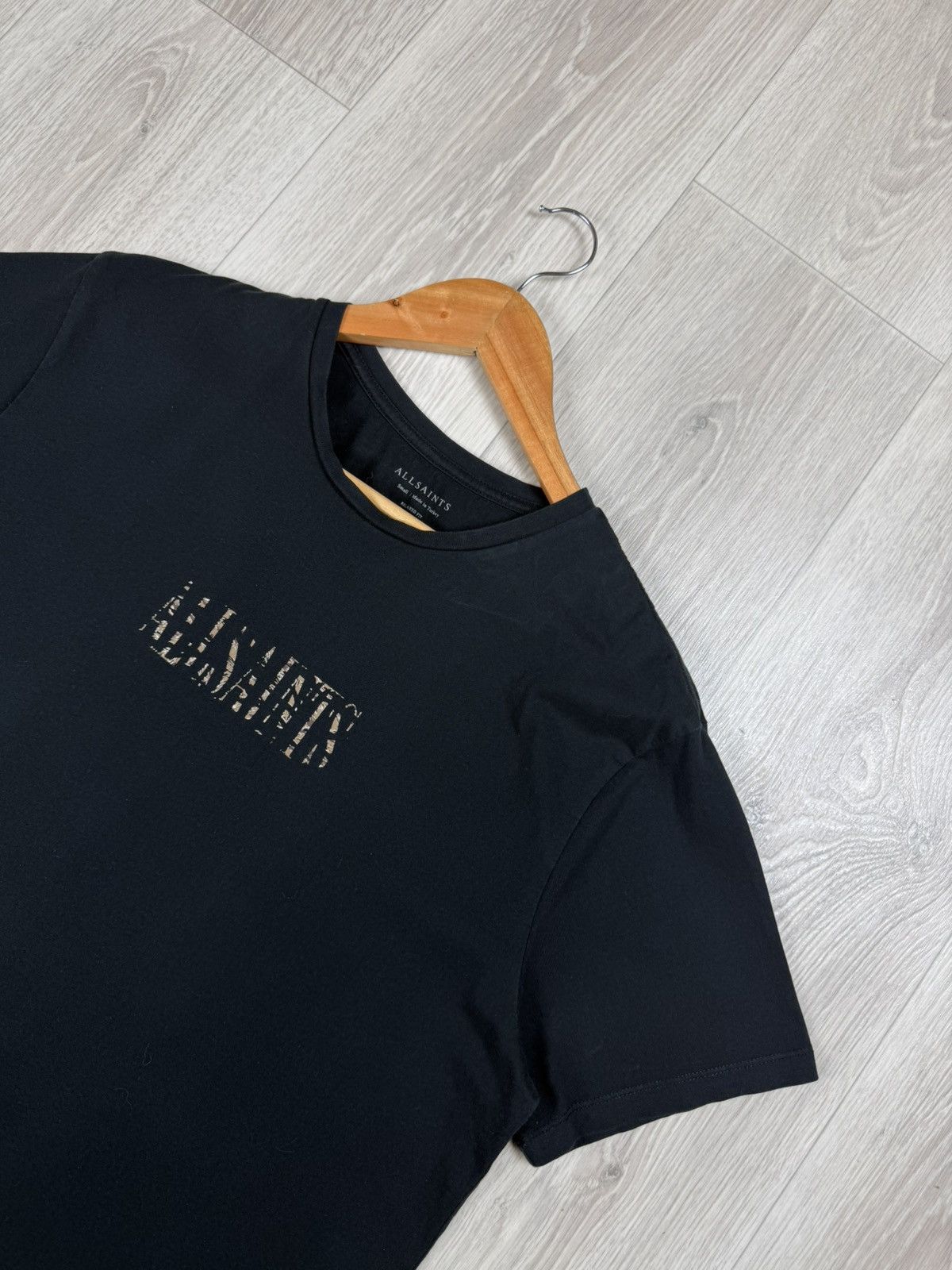 Allsaints Allsaints Vintage T-Shirt Big Logo Y2K Streetwear Size US S / EU 44-46 / 1 - 2 Thumbnail