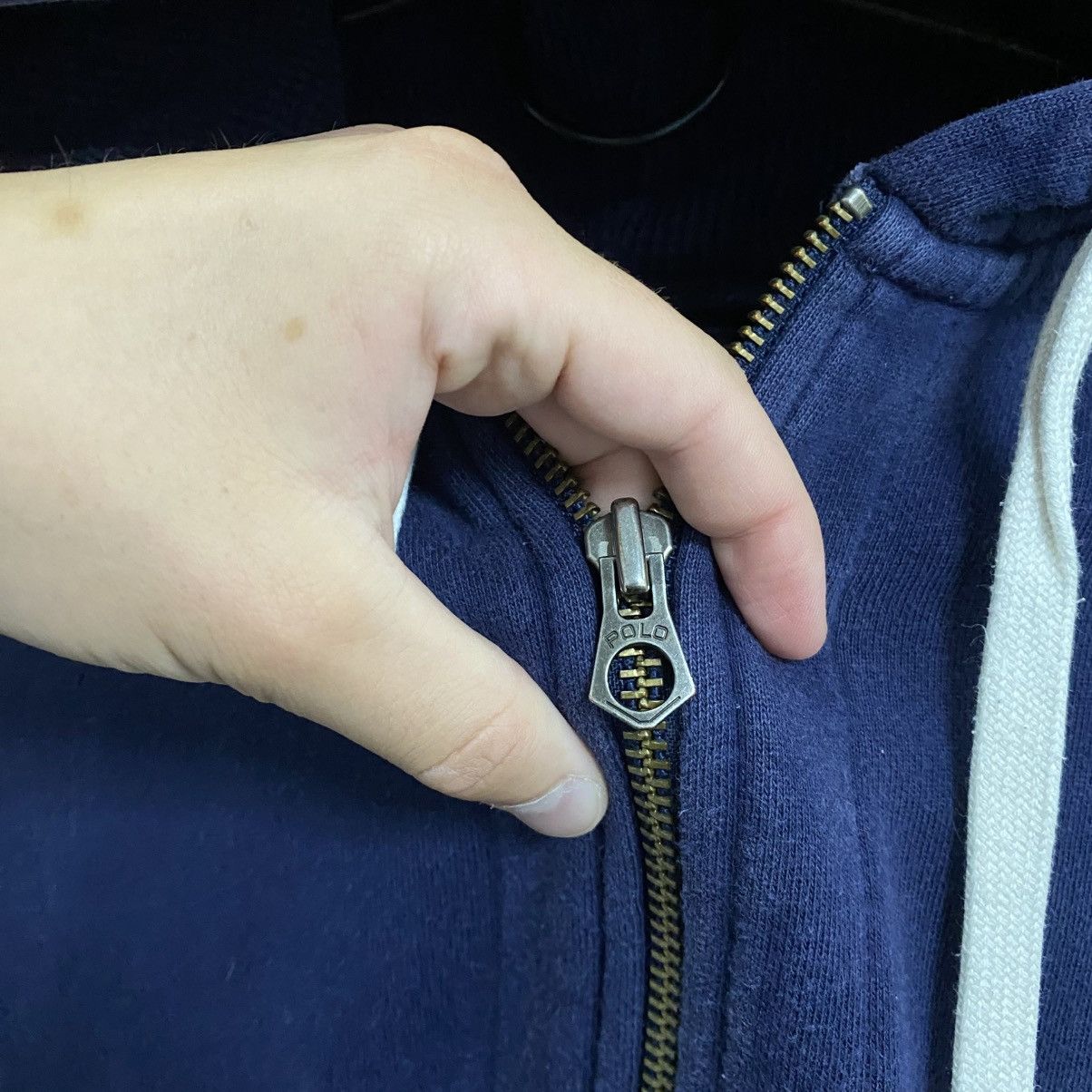 Polo Ralph Lauren Vintage Polo Ralph Lauren Zip Hoodie Y2K Size US S / EU 44-46 / 1 - 6 Thumbnail