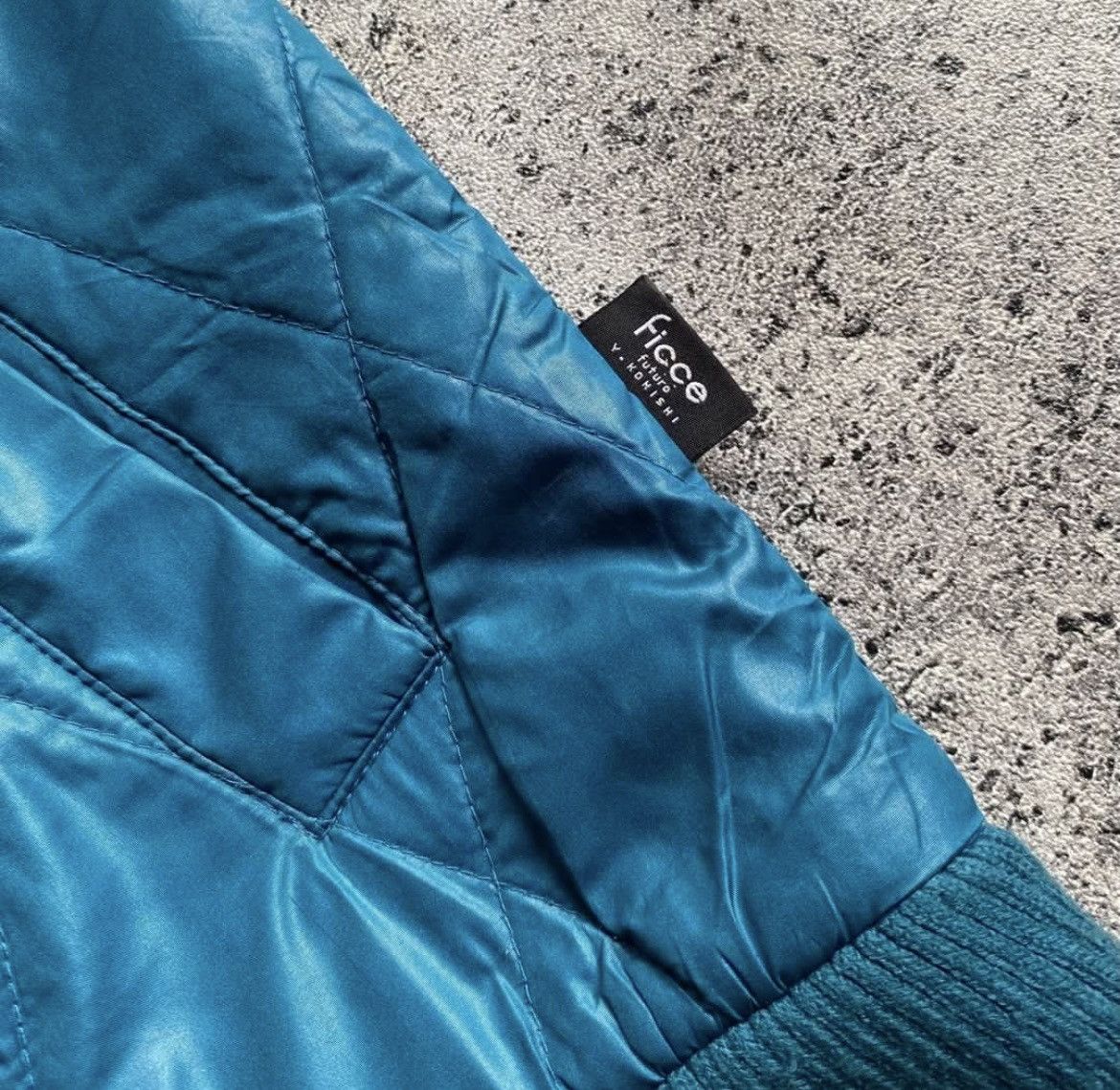 Japanese Brand Vintage Ficce Japanese Brand Quilted Fur Jacket Size US L / EU 52-54 / 3 - 3 Thumbnail