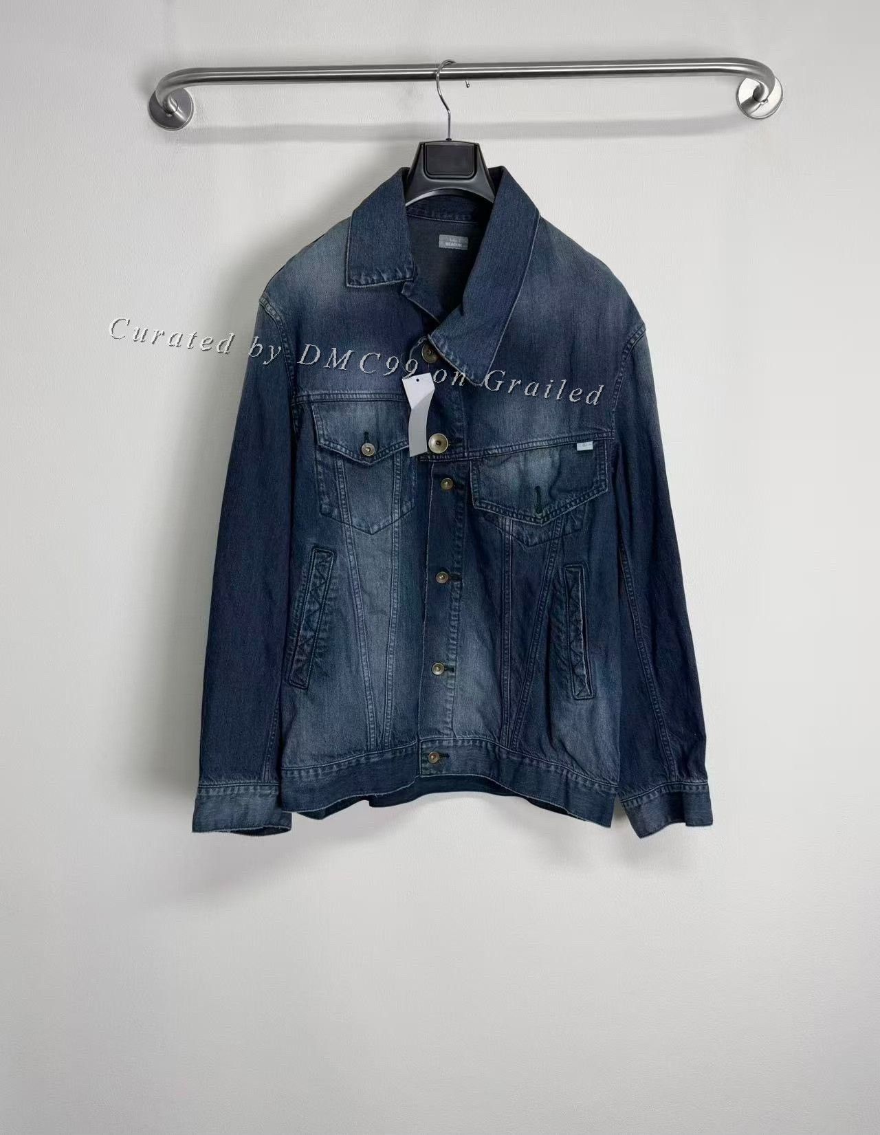 Kolor Kolor Asymmetric Denim Jacket Size US M / EU 48-50 / 2 - 1 Thumbnail