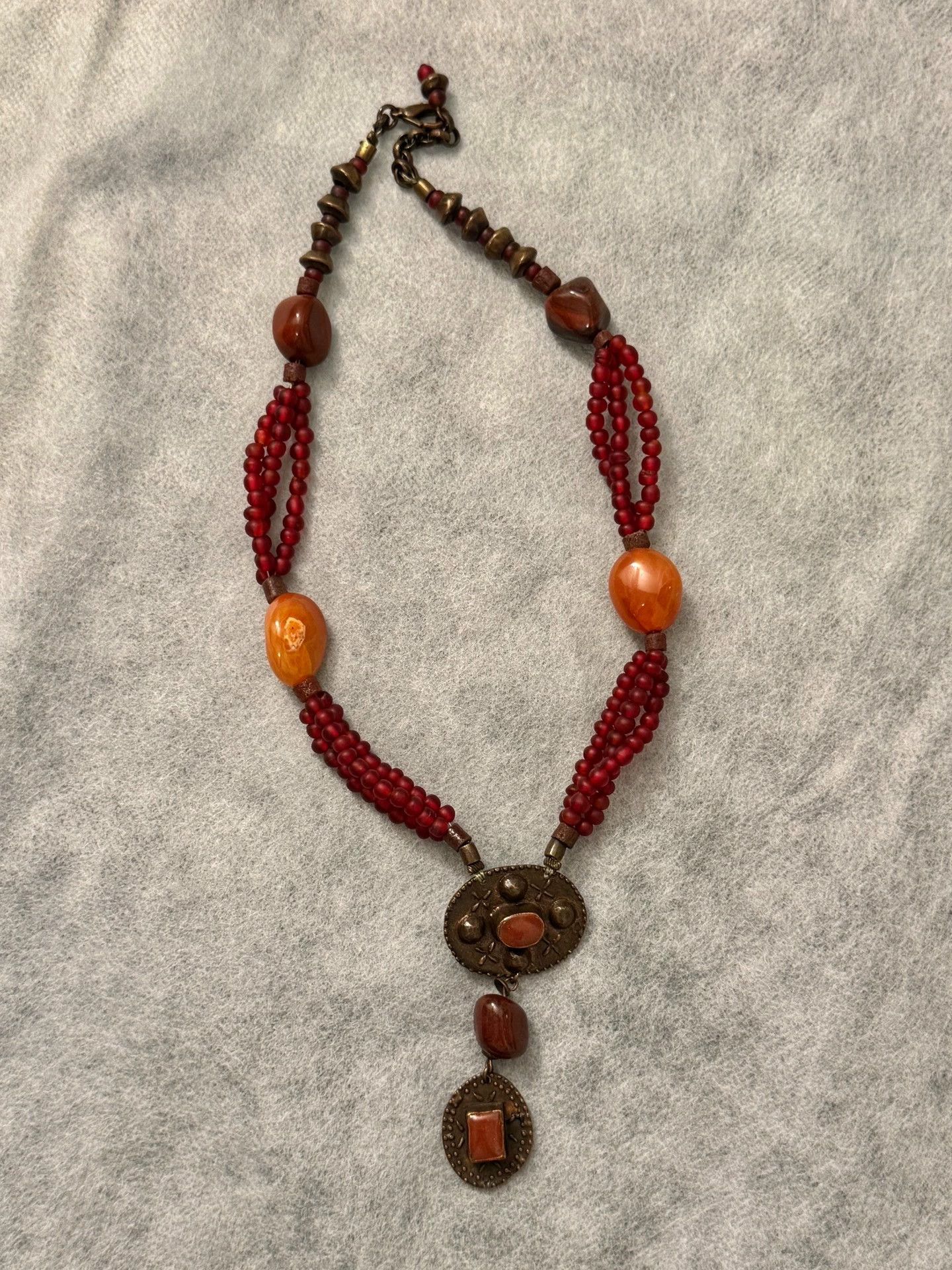 Vintage Italian Brand Ethnic Vintage Archive Necklace Size ONE SIZE - 4 Thumbnail