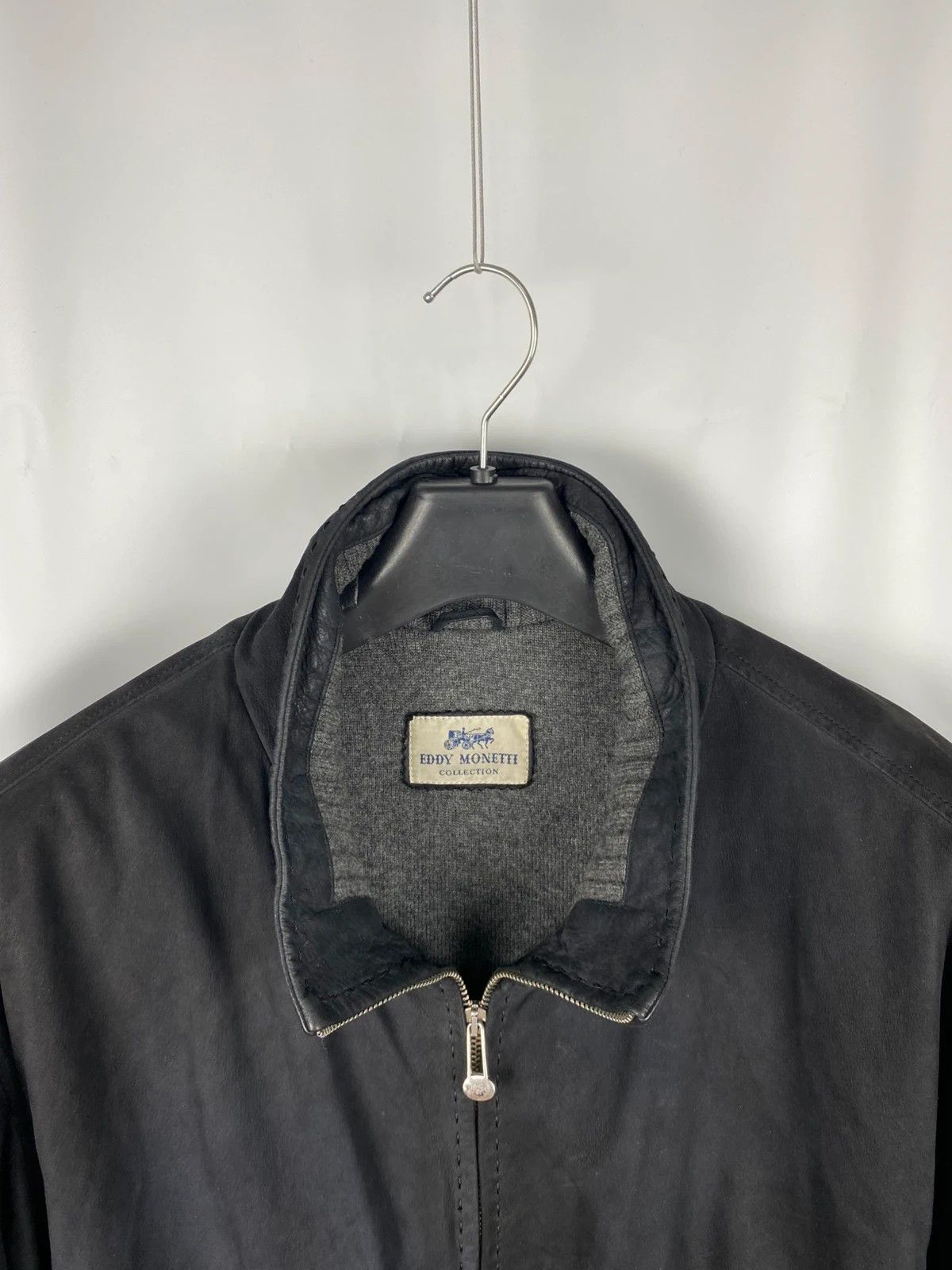 Other Eddy Monetti Genuine Leather Jacket Cashmere Lining size 54 Size US XL / EU 56 / 4 - 6 Thumbnail