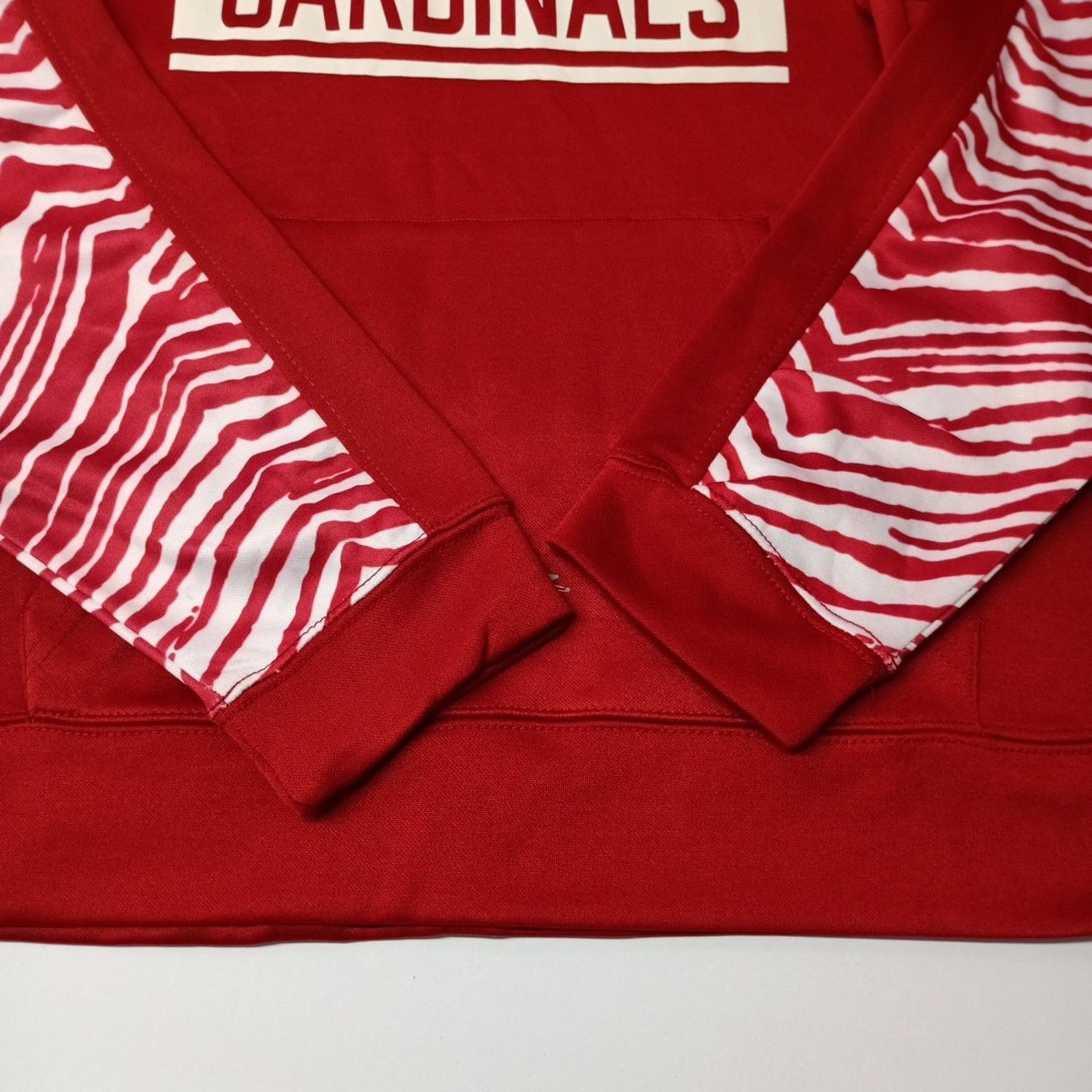 Zubaz Zubaz NFL Mens M Arizona Cardinals Zebra Accents Hoodie NWOT Size US M / EU 48-50 / 2 - 3 Thumbnail
