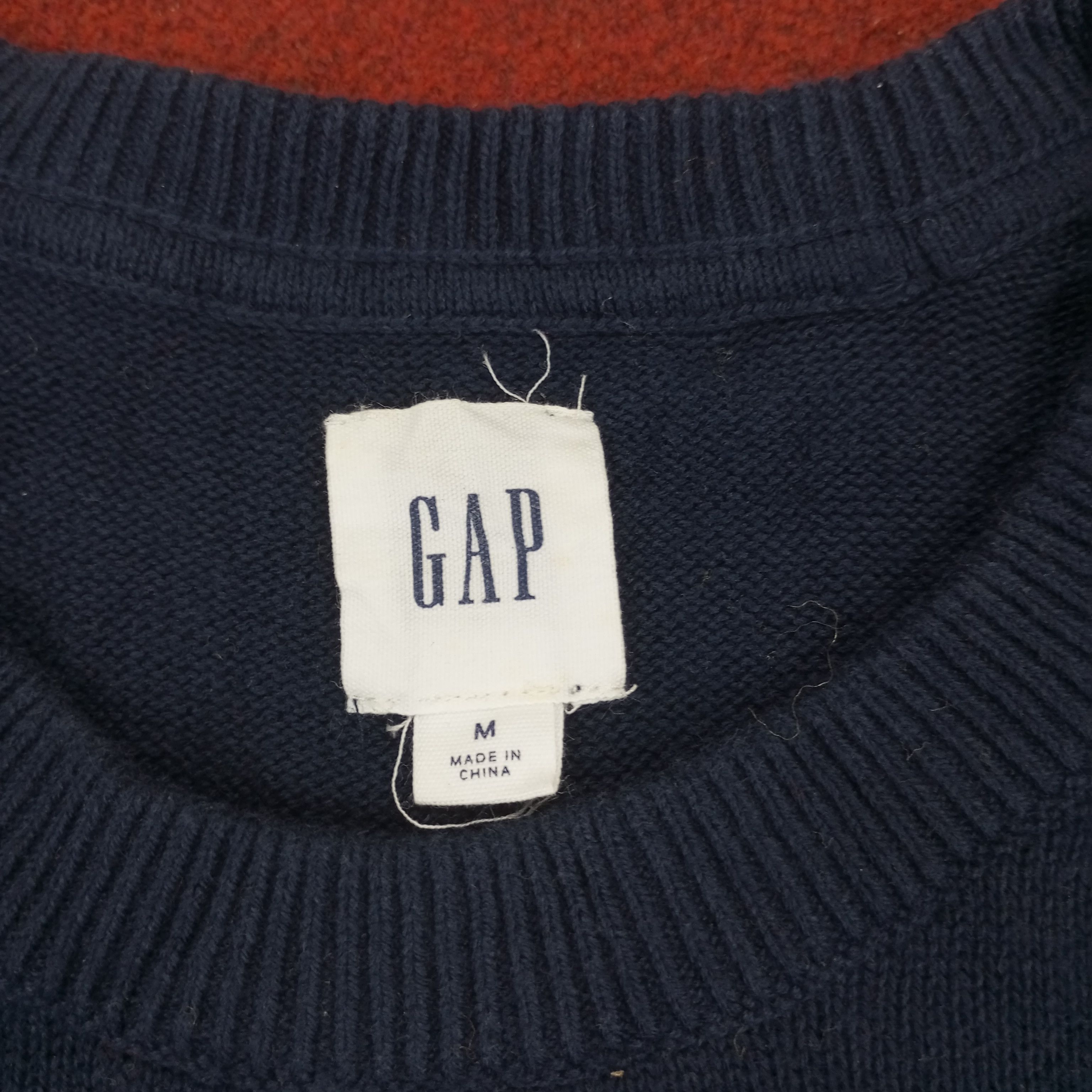 Gap × Vintage GAP Colourful Stripes Design Knitwear Sweater Size US M / EU 48-50 / 2 - 5 Thumbnail