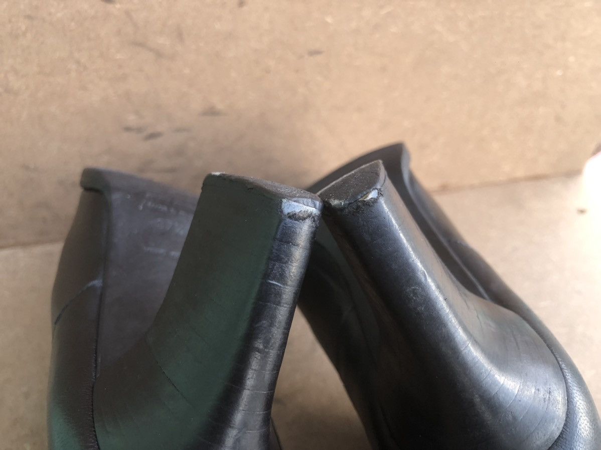 Miu Miu MIU MIU Black Calfskin Leather Women’s Boots Size 37.7 Size US 7.5 / IT 37.5 - 16 Thumbnail