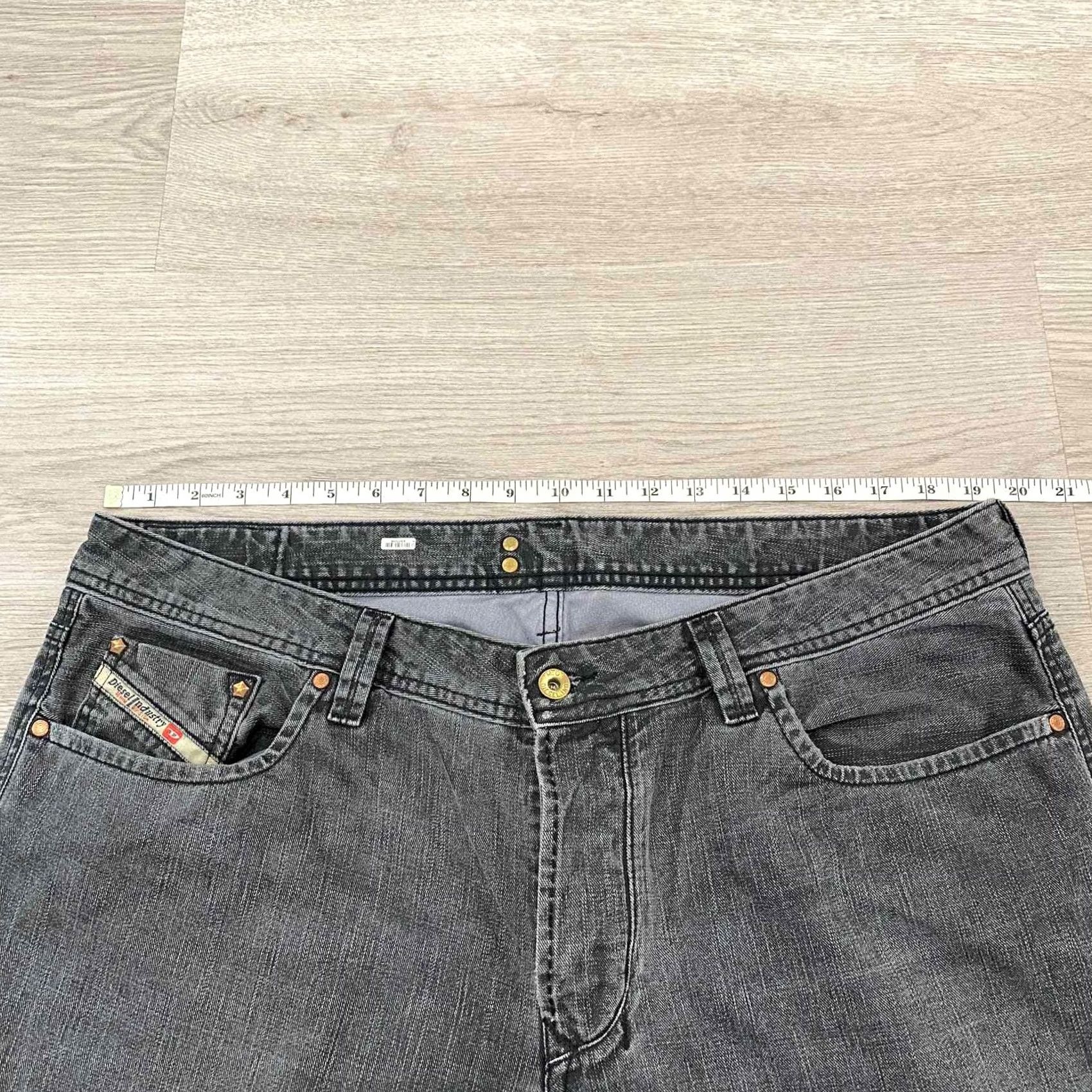 Diesel Diesel Straight Leg Jeans Gray 38 Men's Size US 38 / EU 54 - 5 Thumbnail