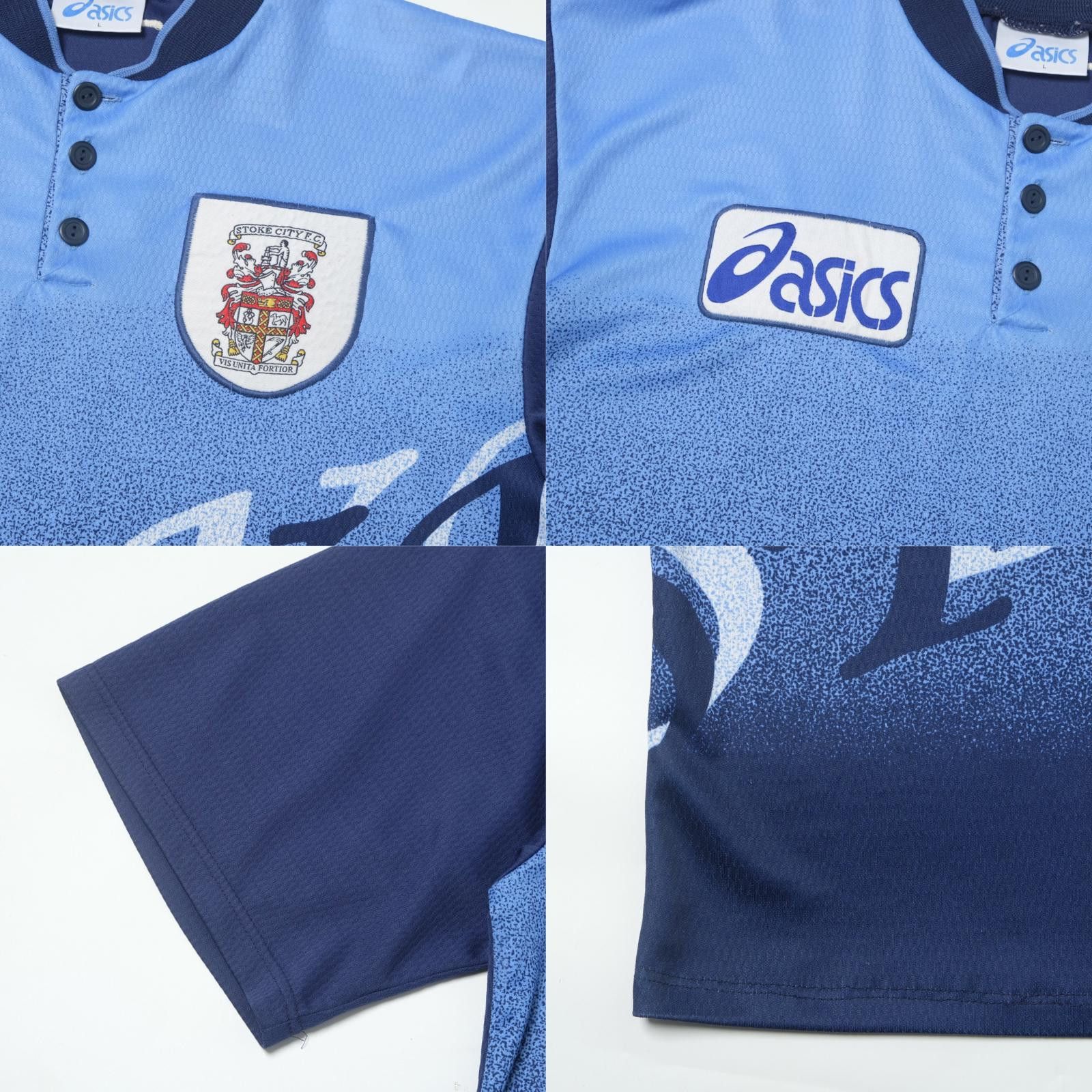 Asics 1996/97 Stoke City Away Shirt Asics (XL) Size US XL / EU 56 / 4 - 5 Thumbnail