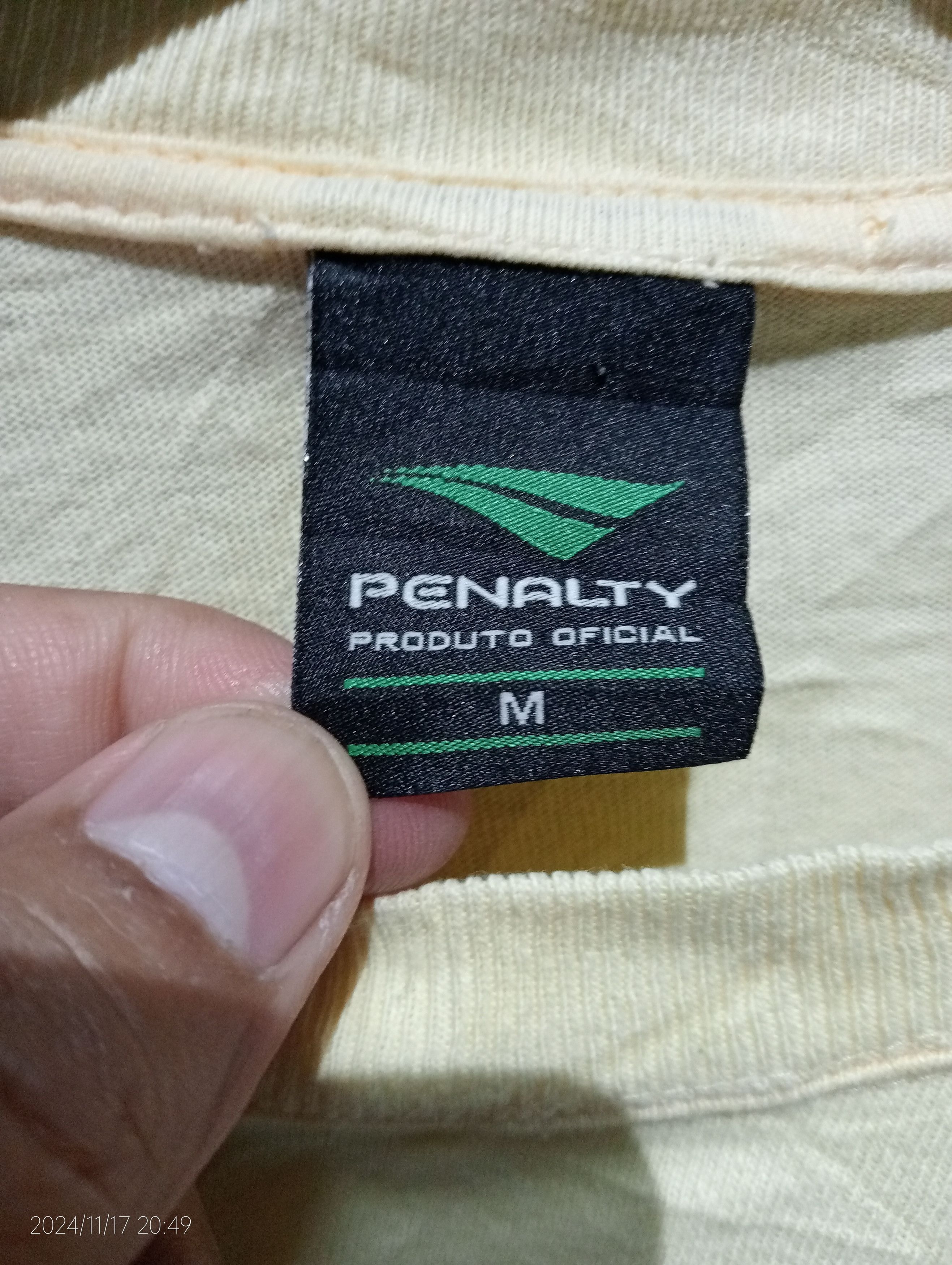 Penalty Vintage Penalty Brazil Tee Very Rare Size US M / EU 48-50 / 2 - 3 Thumbnail