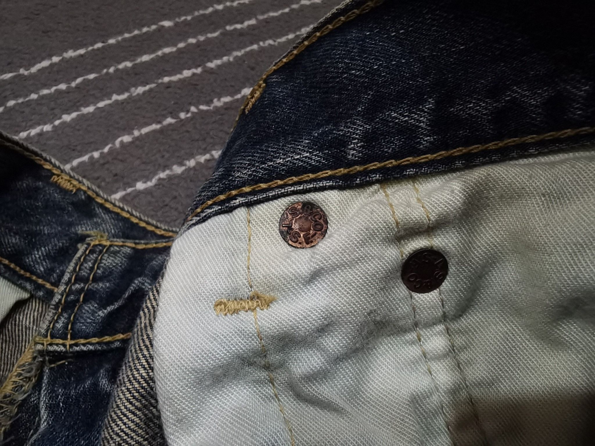 Levi's Vintage Clothing Vintage levis denim lot 503 W32 7045 Size US 32 / EU 48 - 5 Thumbnail