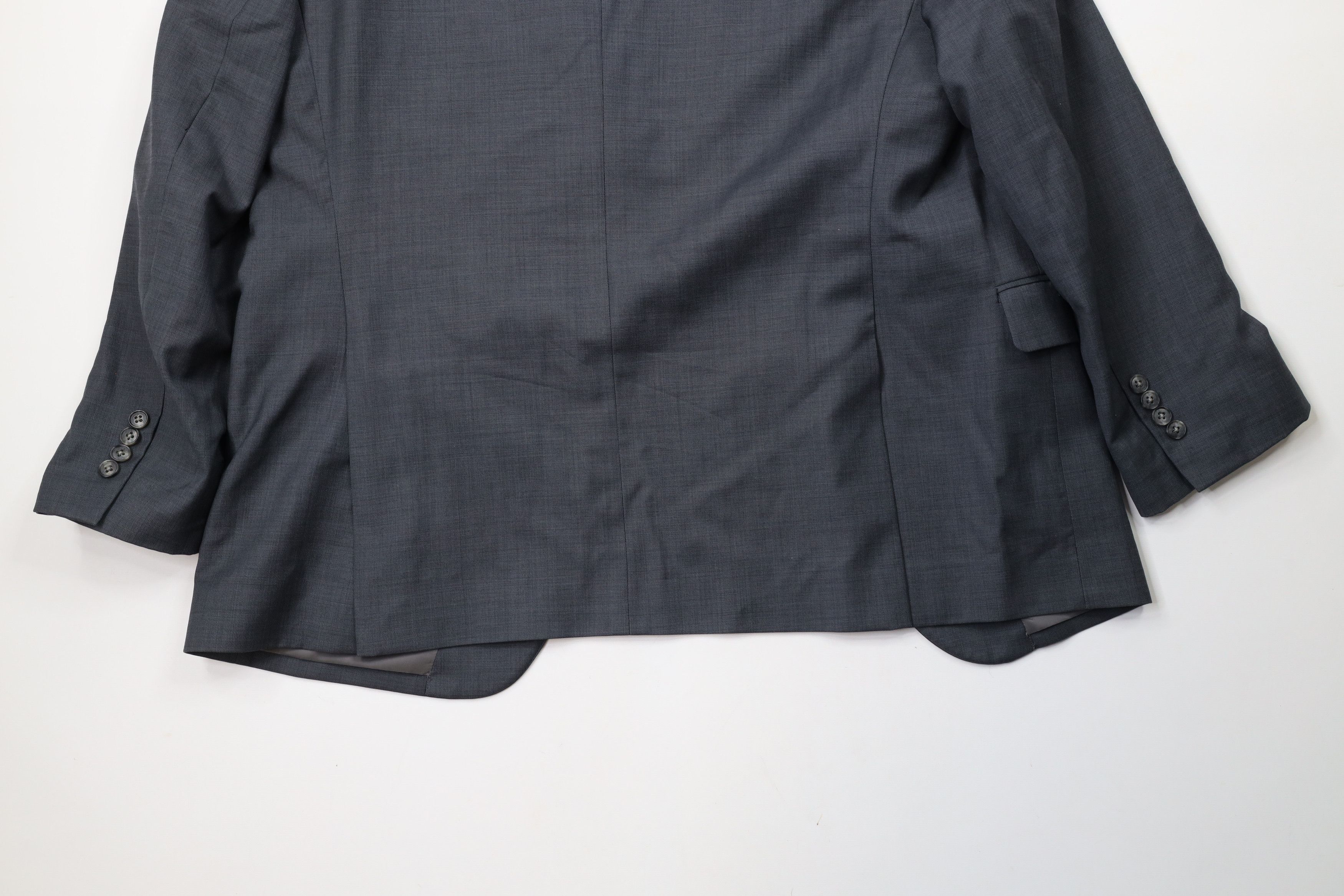 Vintage Jos A Bank Tailored Fit Wool 2 Piece Suit Wedding Suit Size 46R - 11 Thumbnail