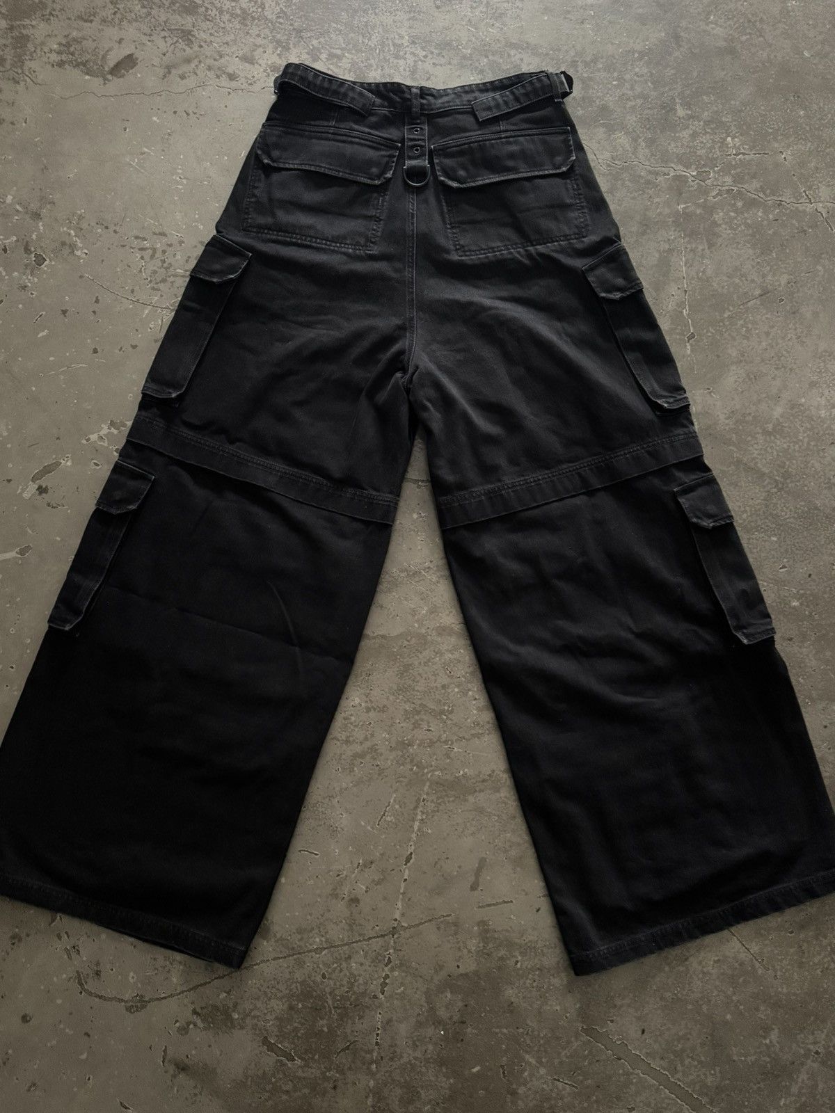 Vetements Vetements Distressed Multi-Pocket Cargo Denim Size US 30 / EU 46 - 4 Thumbnail