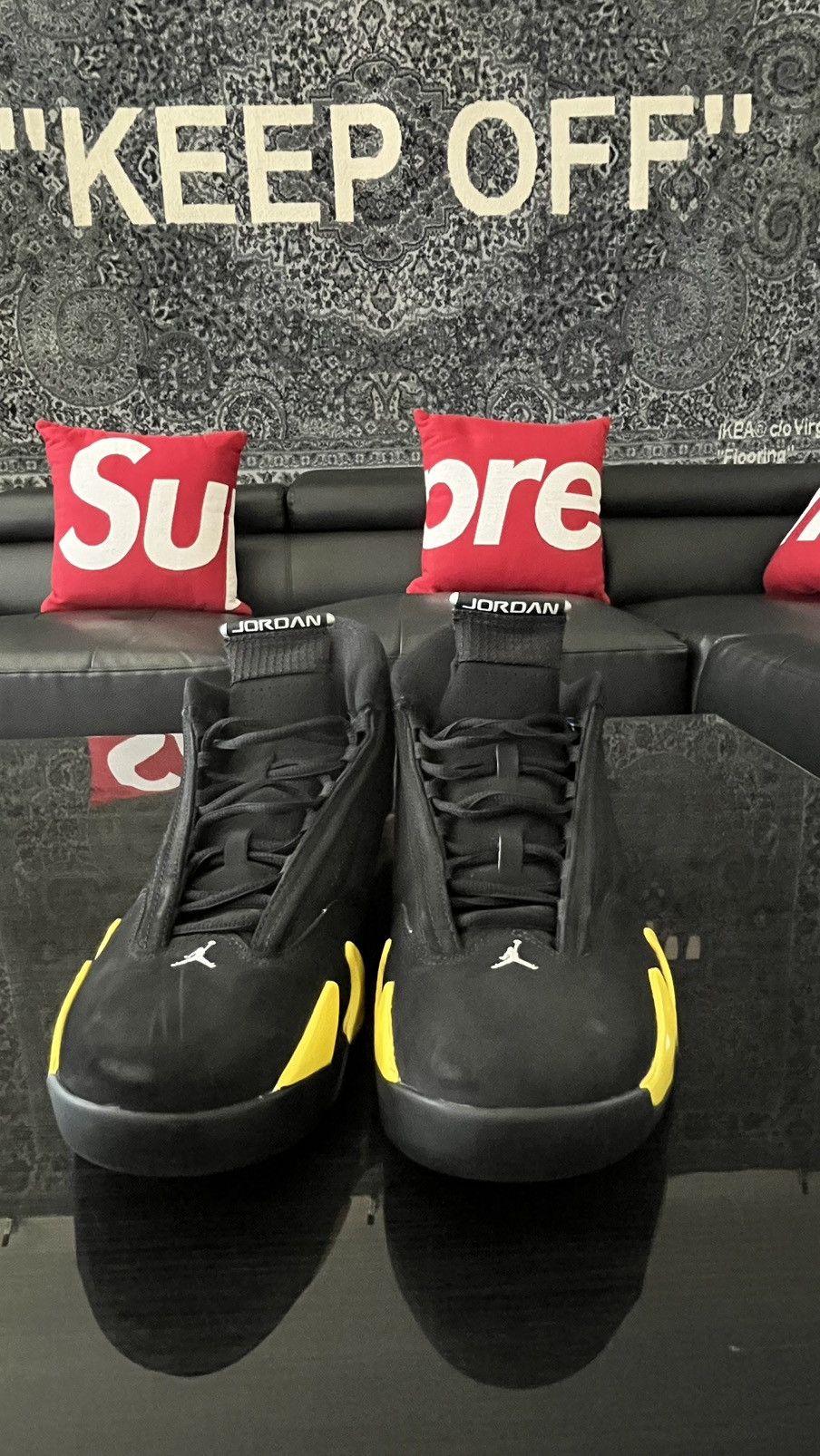 Jordan Brand Air Jordan 14 Retro 'Thunder' Size US 11 / EU 44 - 2 Thumbnail