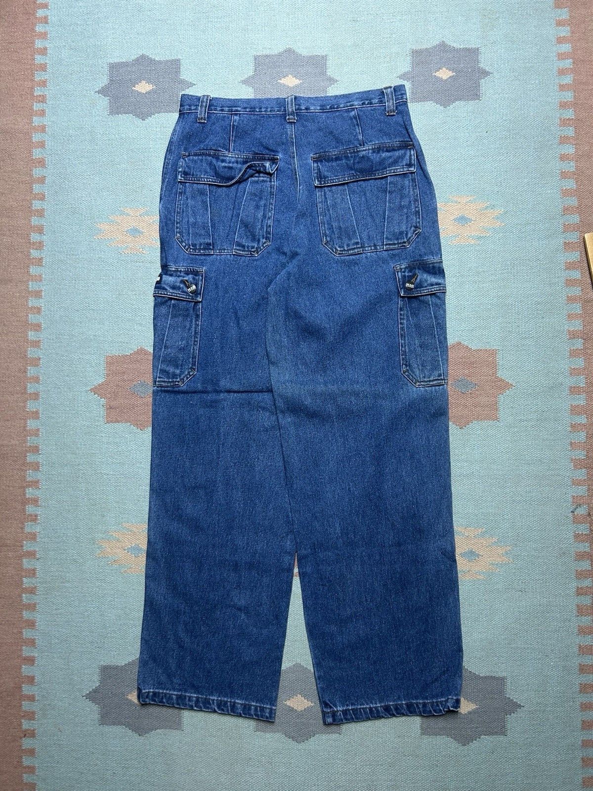 Vintage Vtg y2k baggy jeans Mac sport cargo wide pipes skater 32x32 Size US 32 / EU 48 - 1 Thumbnail